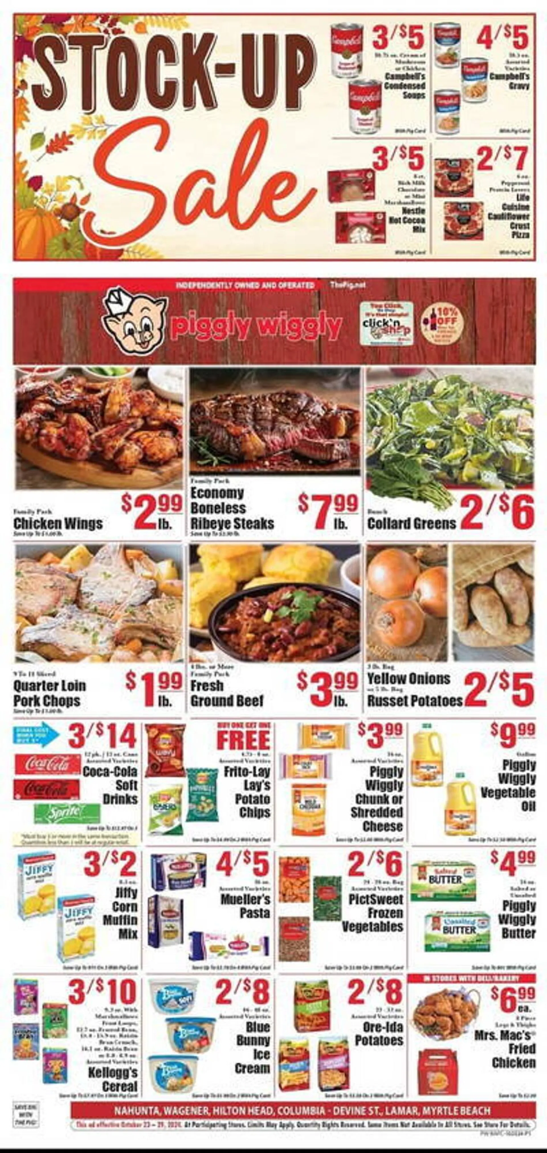 Piggly Wiggly Weekly Ad - 1