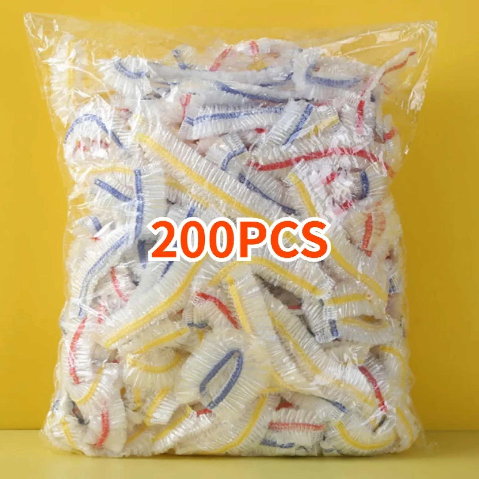 50/100/200 piezas de película adhesiva desechable para bolsas de conservación de alimentos frescos para el hogar, accesorios para almacenar restos de alimentos en el hogar