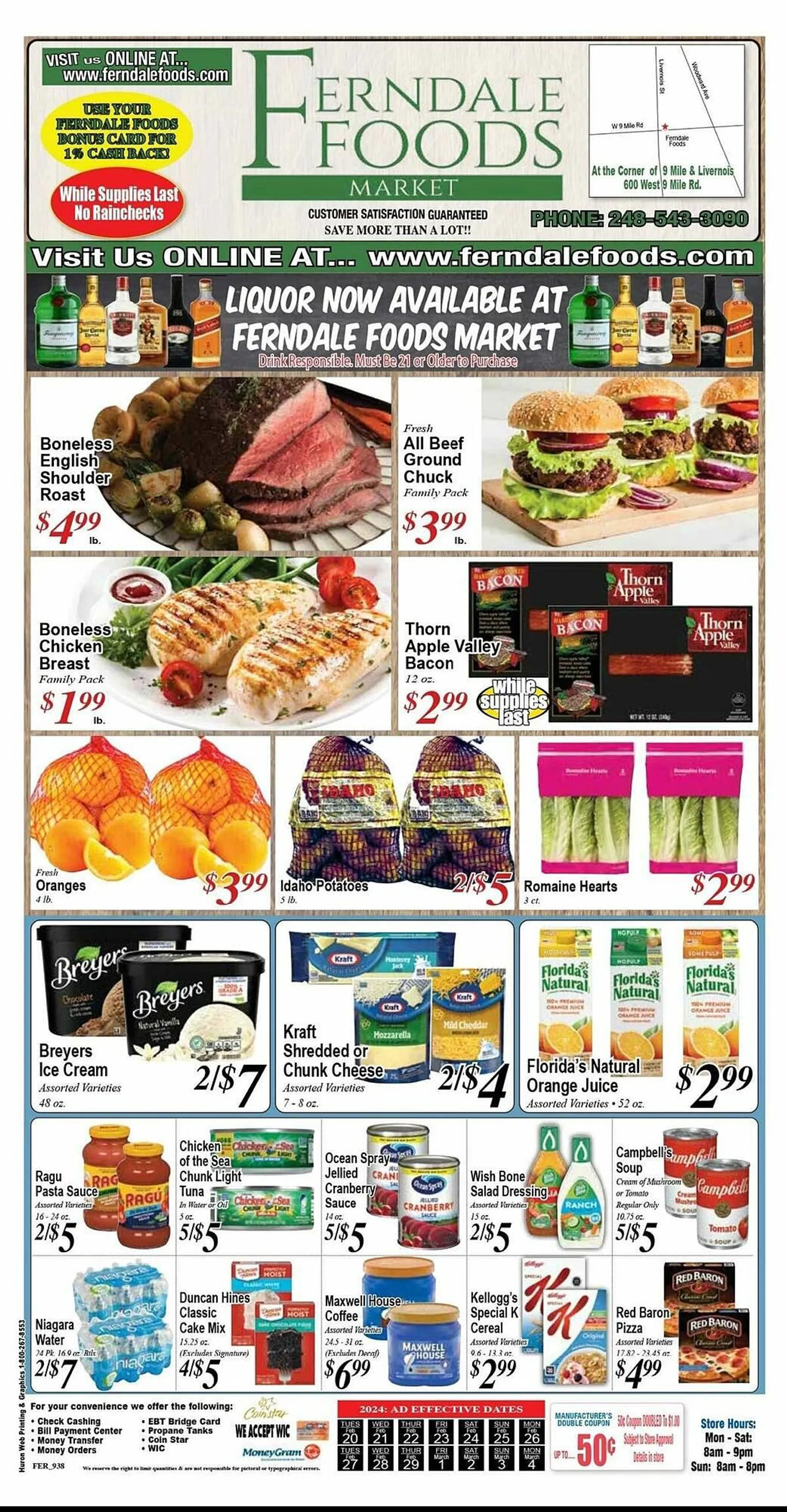 Weekly ad Ferndale Foods Weekly Ad from February 20 to March 4 2024 - Page 