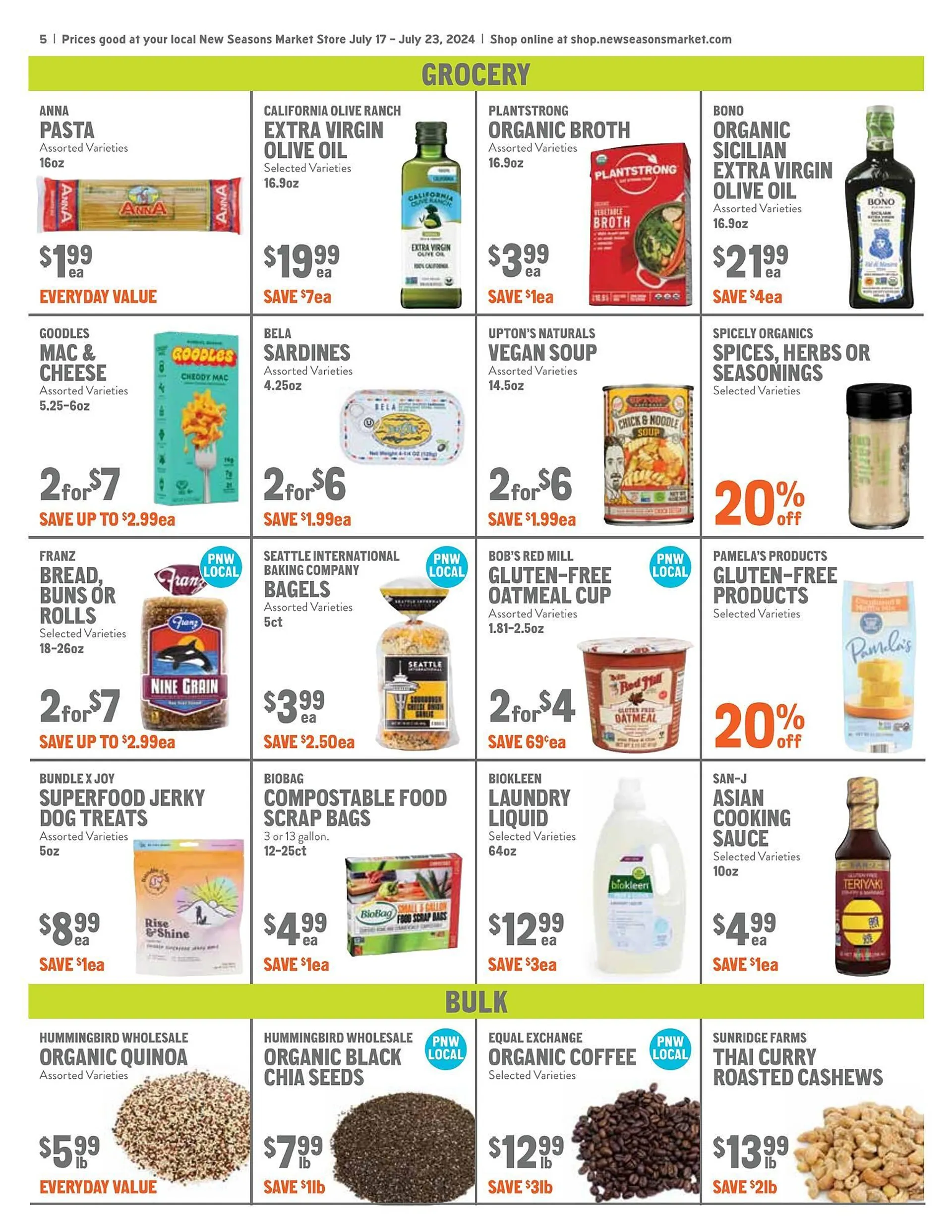 Weekly ad New Seasons Market ad from July 17 to July 23 2024 - Page 5