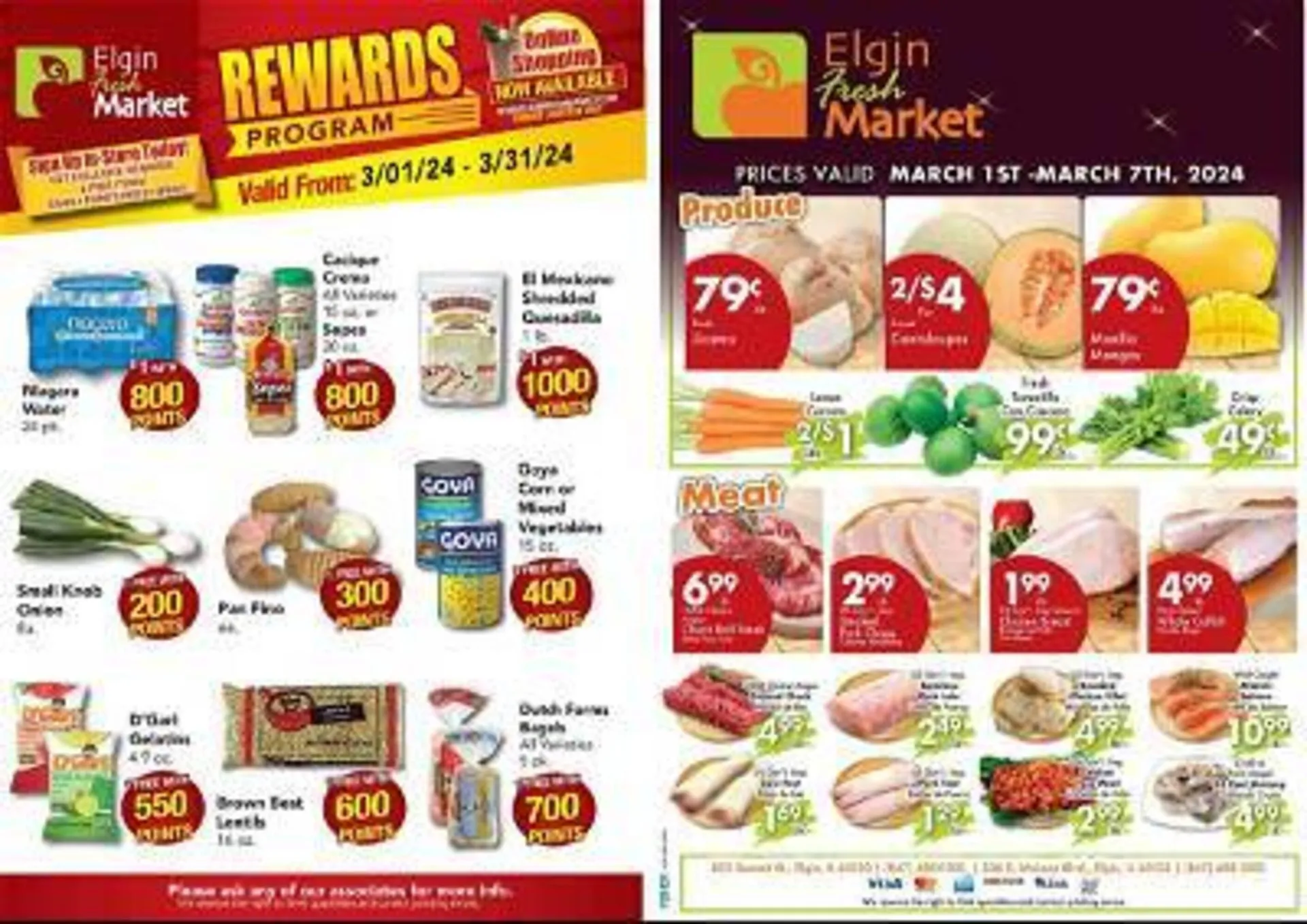 Weekly ad Elgin Fresh Market Weekly Ad from March 1 to March 7 2024 - Page 