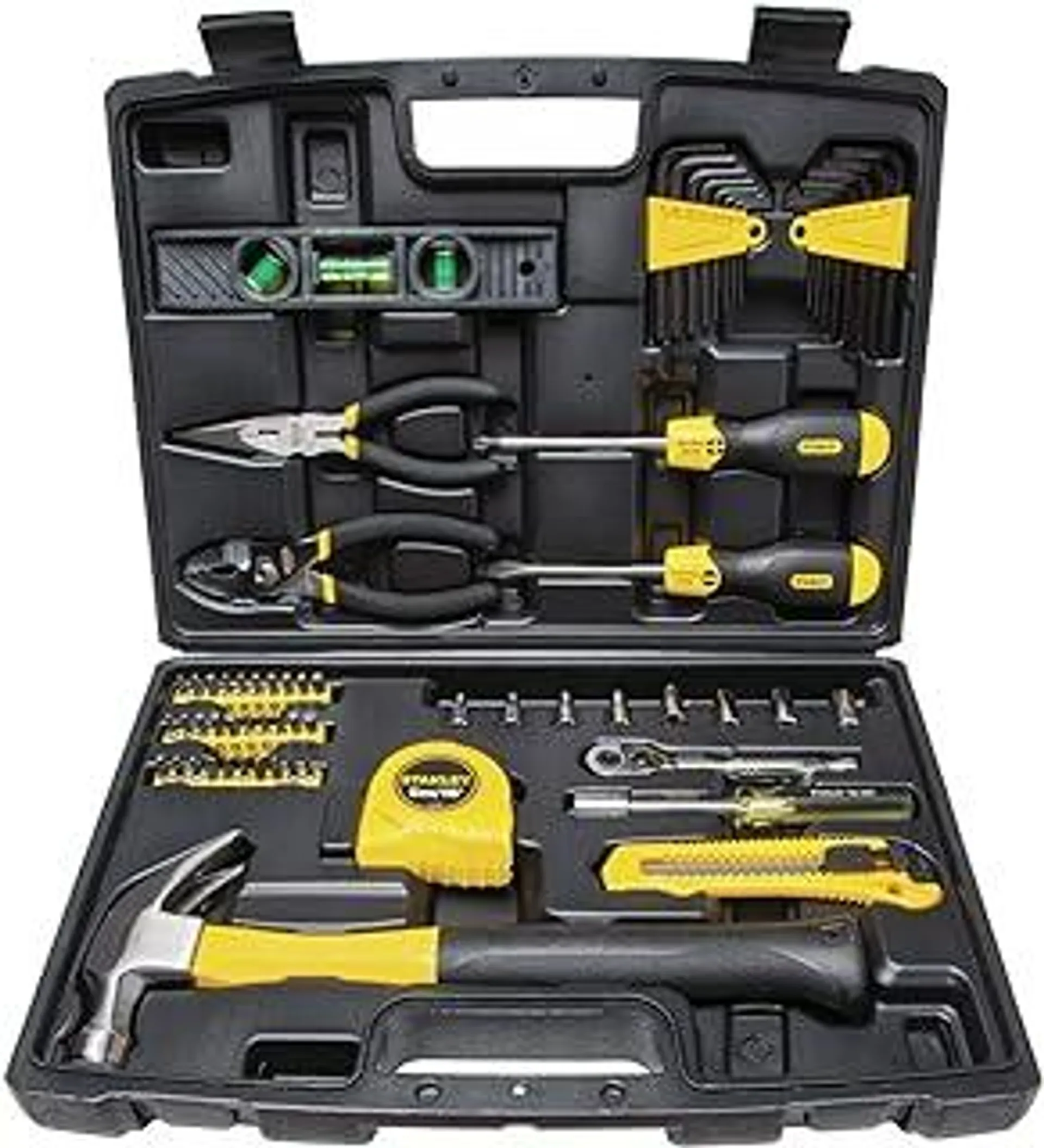 STANLEY Tool Set, Home/Mechanics, 65 Piece (94-248),Black