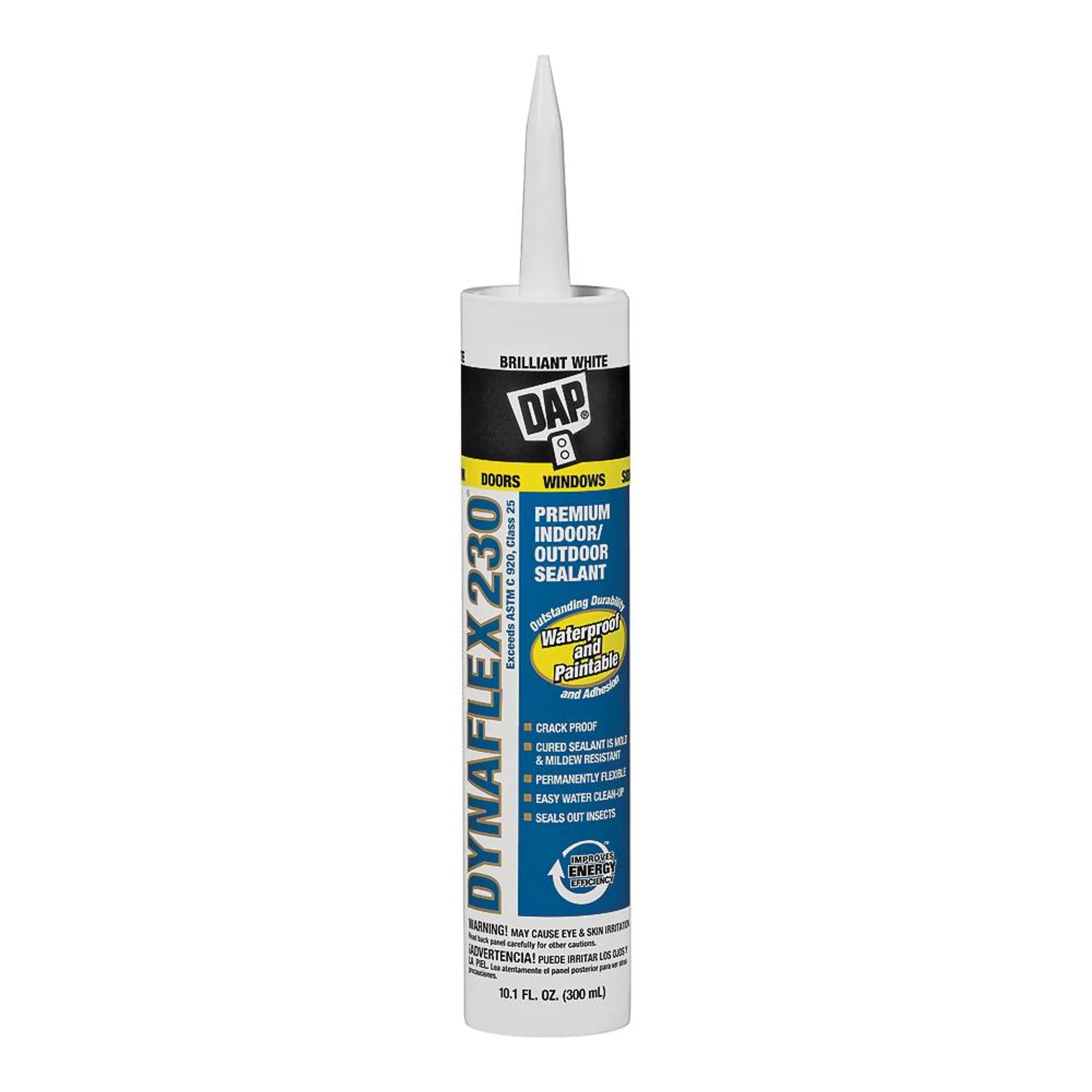 18275 Premium Sealant, White, 1 day Curing, 40 to 100 deg F, 10.1 oz Cartridge