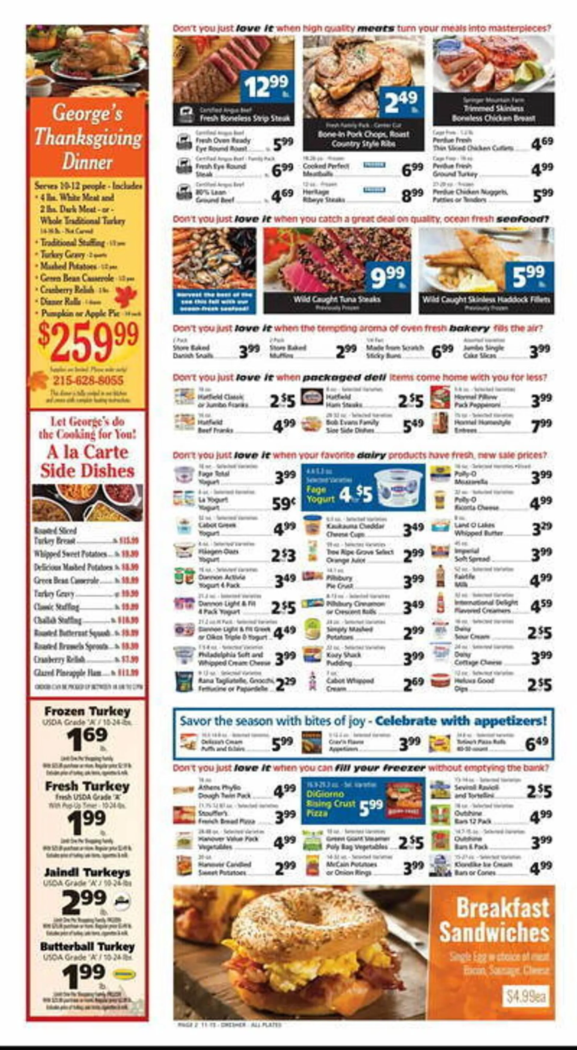 Weekly ad George's Market Weekly Ad from November 15 to November 21 2024 - Page 2