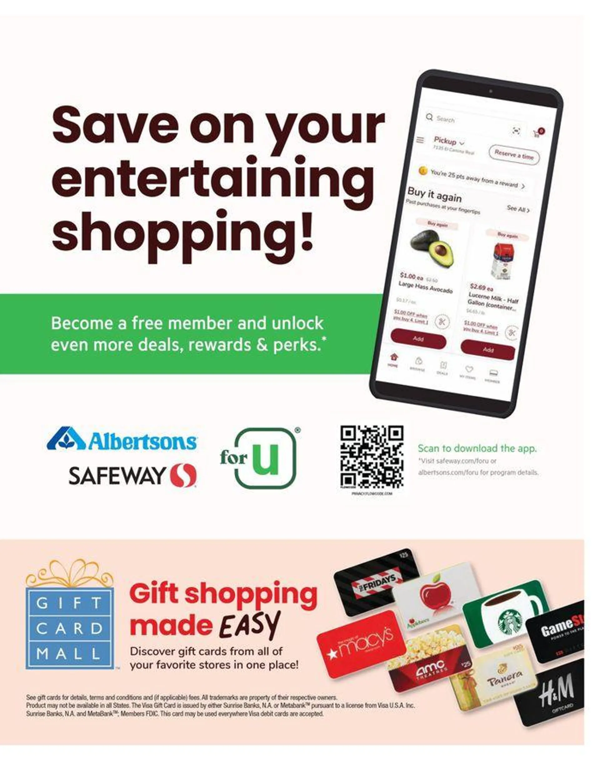 Weekly ad Albertsons - Denver - Entertaining Guide from March 21 to December 31 2024 - Page 22