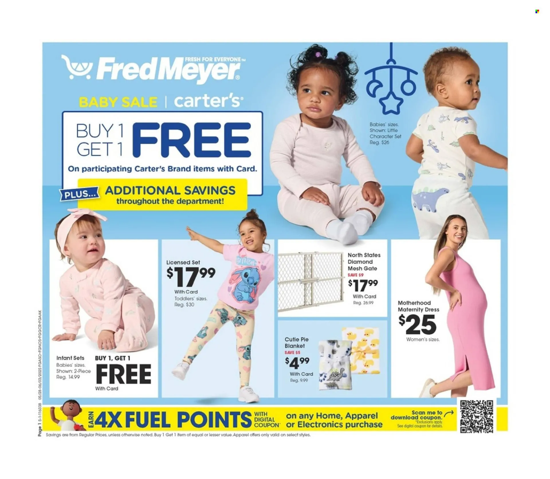 Weekly ad Fred Meyer Weekly Ad from May 28 to June 3 2025 - Page 1