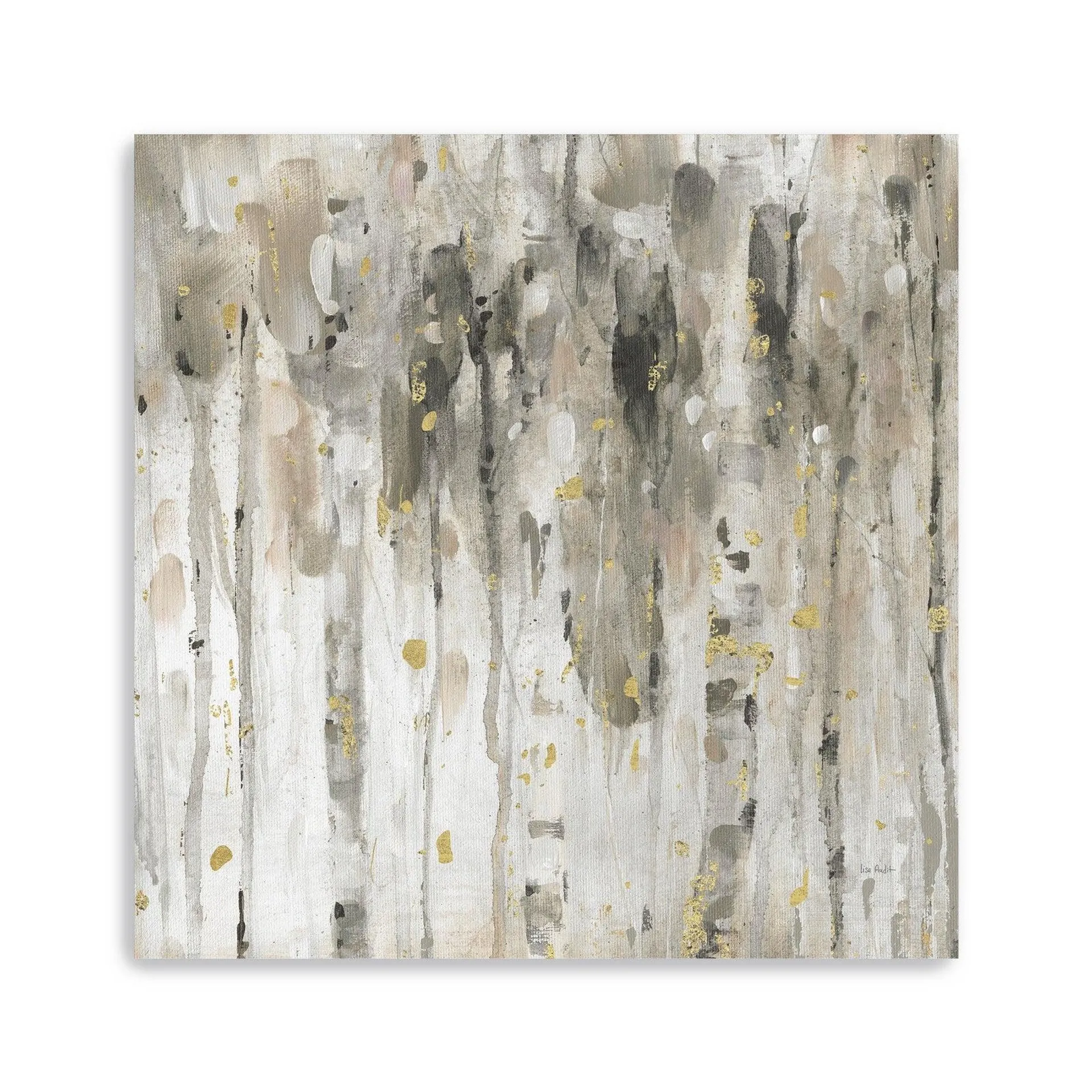 The Forest Ii Neutral Canvas Giclee Wall Art