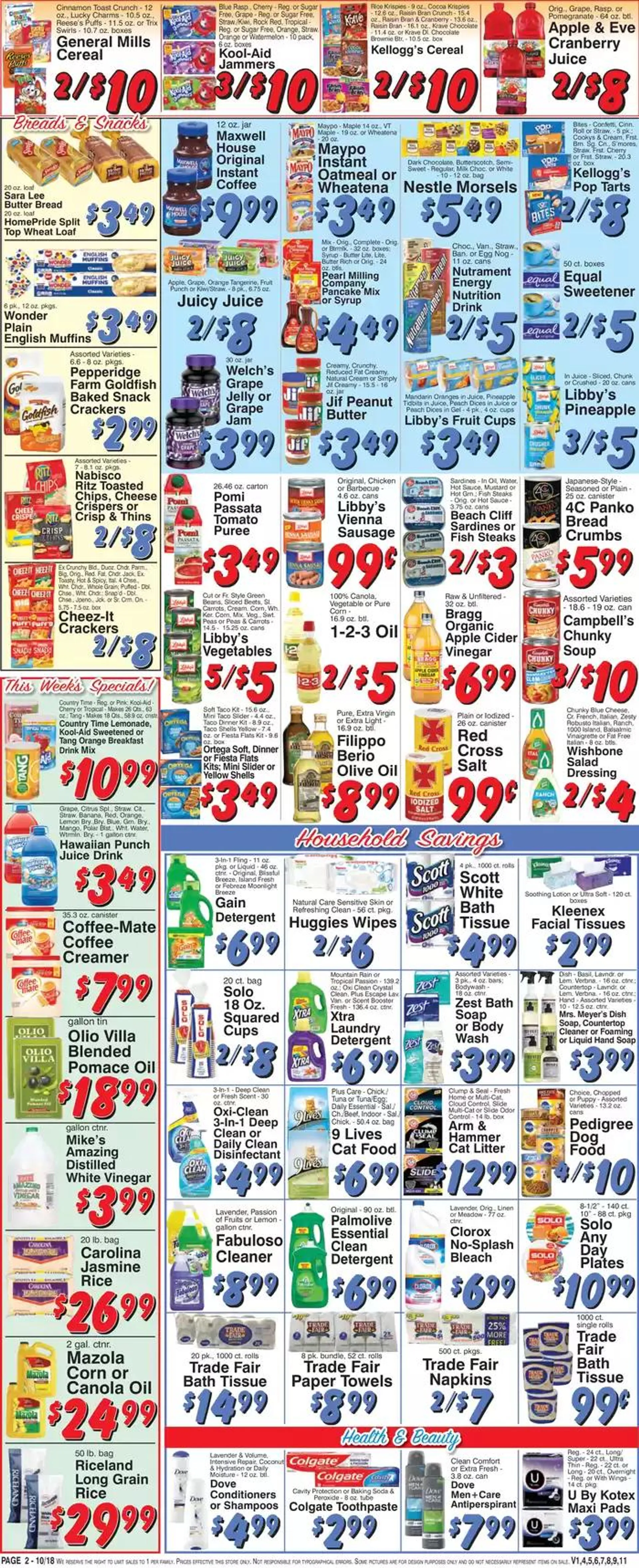 Weekly ad Our best deals for you from October 18 to November 1 2024 - Page 2