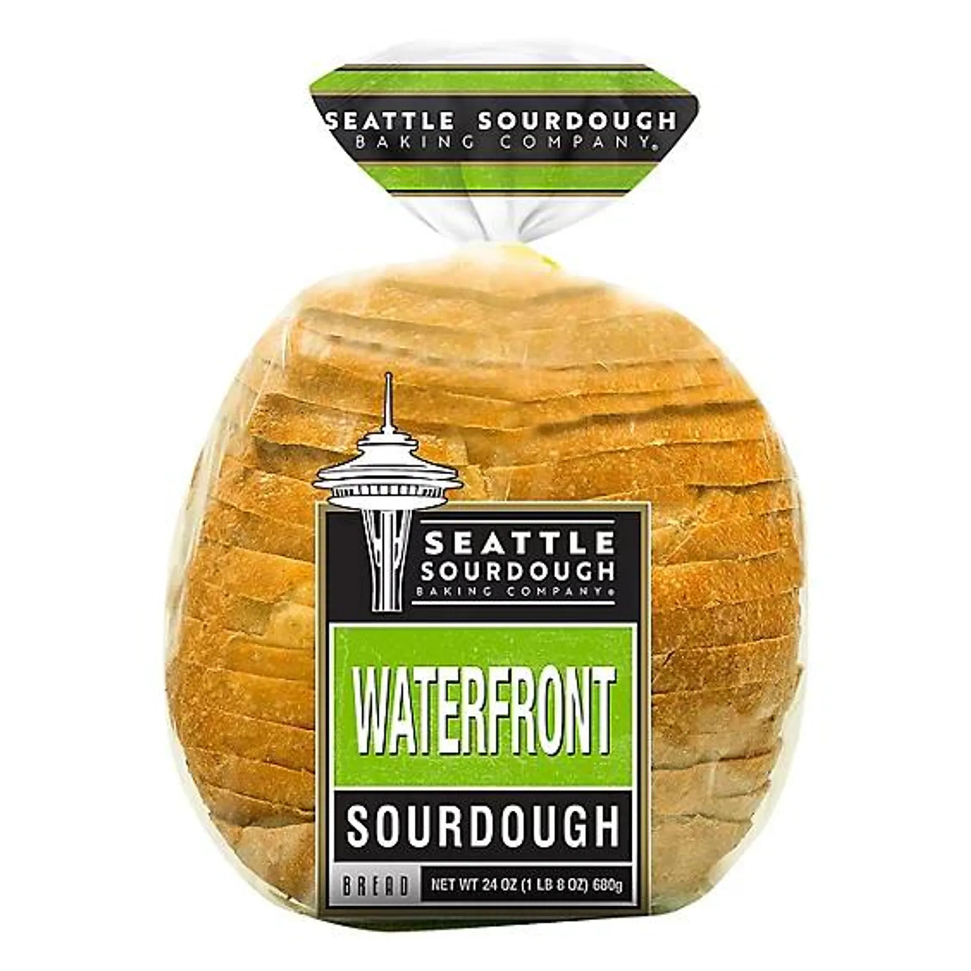 Seattle Sourdough Baking Company Bread Sliced Round Waterfront Sourdough - 24 Oz