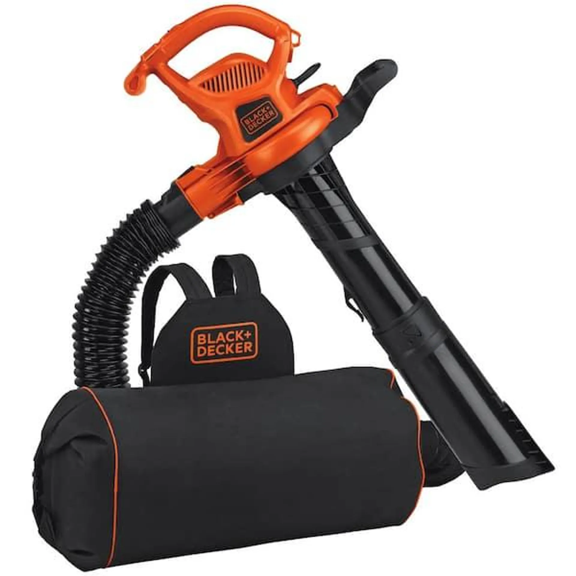 12 AMP 250 MPH 400 CFM Corded Electric 3-In-1 Backpack Leaf Blower, Vacuum & Mulcher