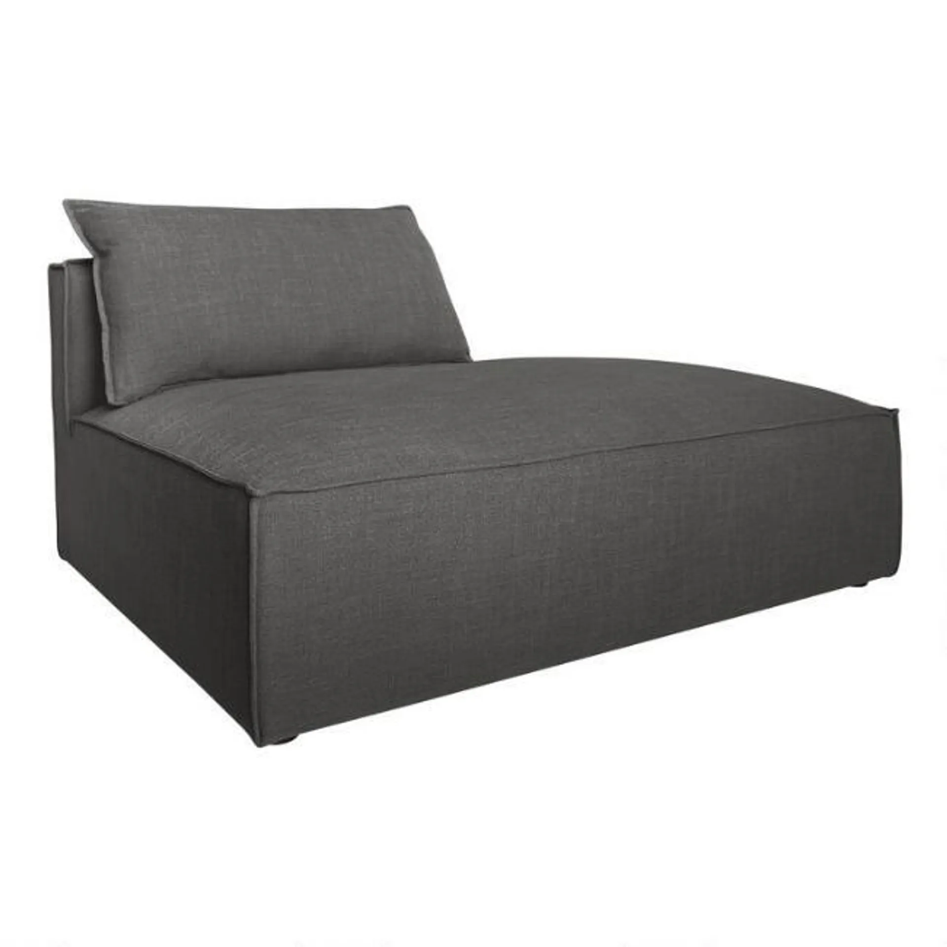 Tyson Gray Modular Sectional Right Facing Chaise Lounge