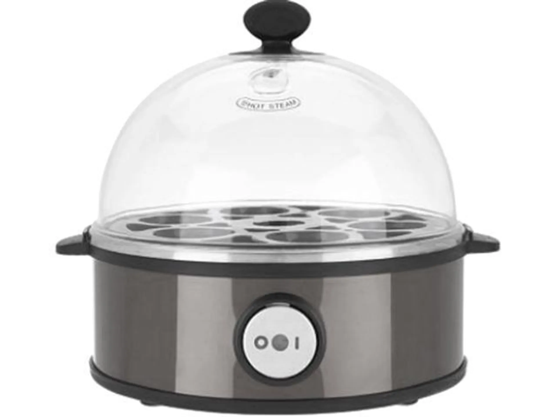 Dash K46776 Series Express 6-Egg Stainless Steel Egg Cooker and Poacher, Stainless Steel