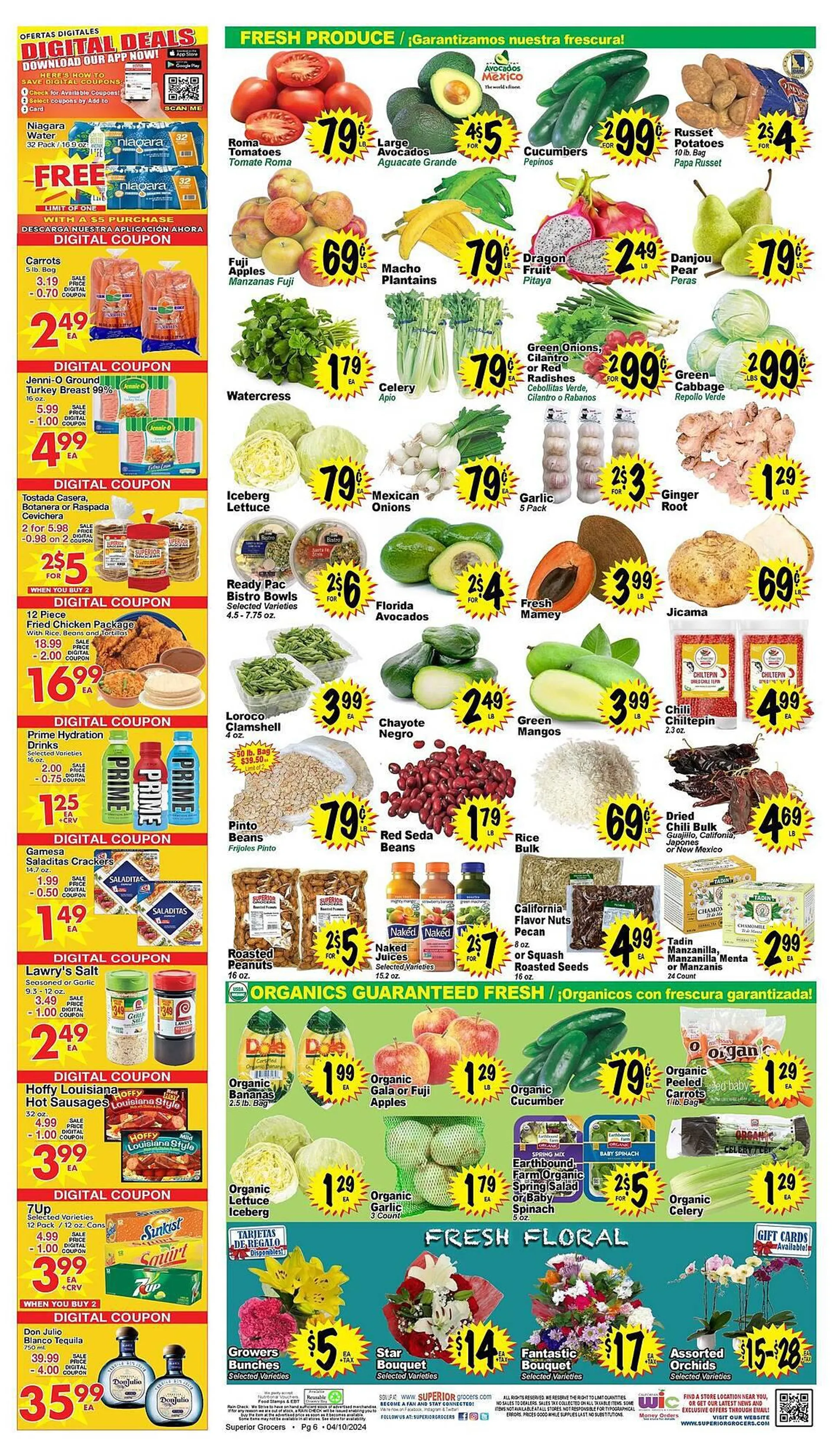 Weekly ad Superior Grocers Weekly Ad from April 11 to April 16 2024 - Page 6