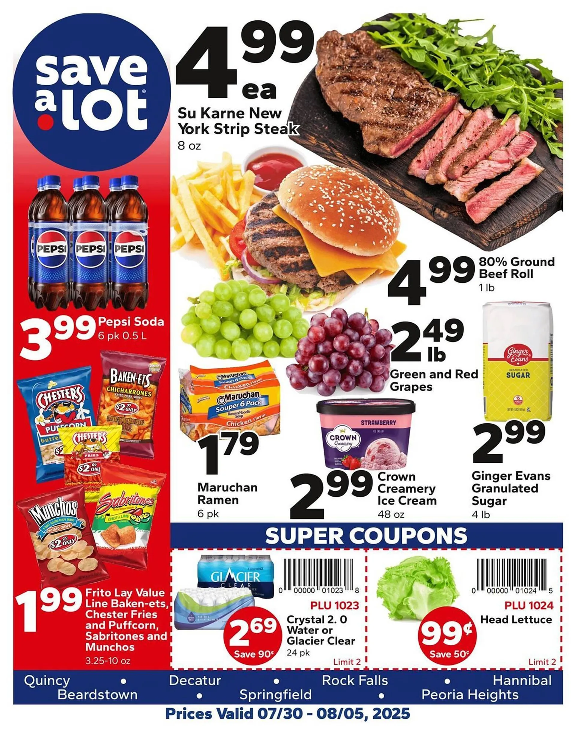 Weekly ad Save a Lot Weekly Ad from July 30 to August 5 2025 - Page 1