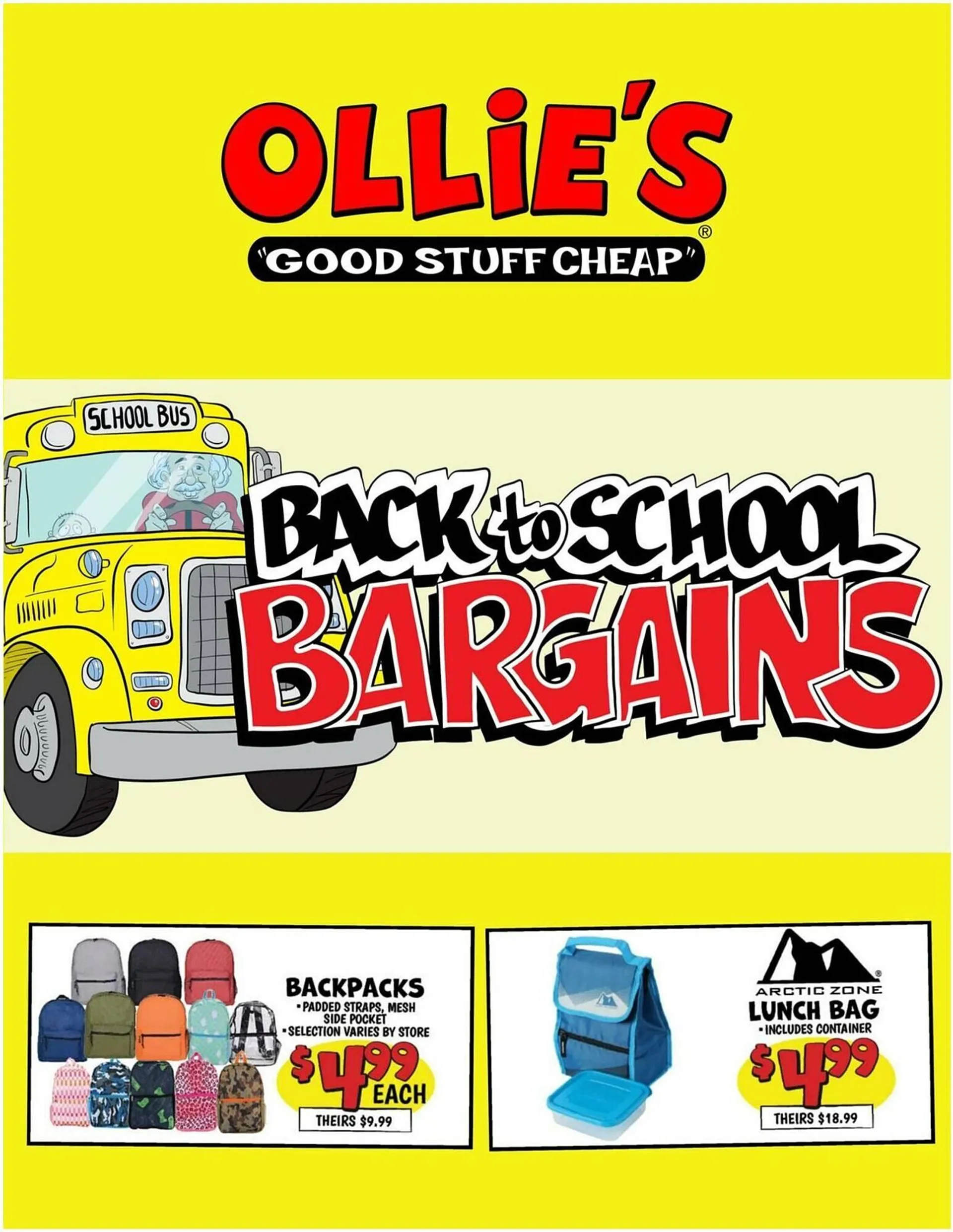 Ollies Weekly Ad - 1