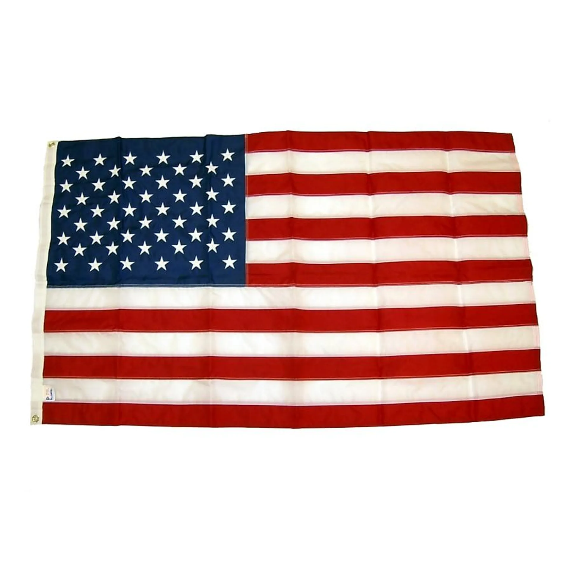 Independence Flag 5-ft W x 3-ft H American Embroidered Flag