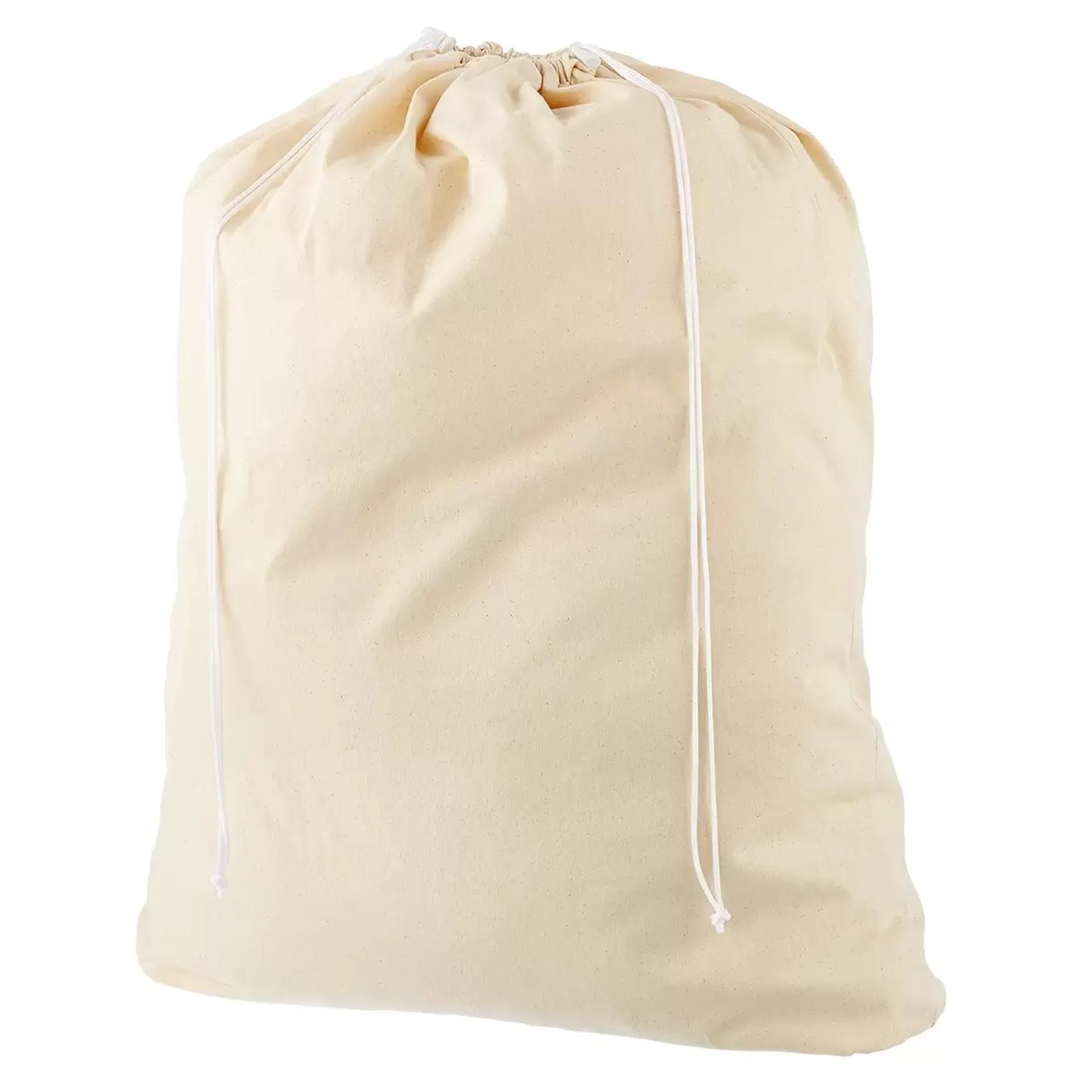 The Container Store Unbleached Cotton Laundry Bag Natural