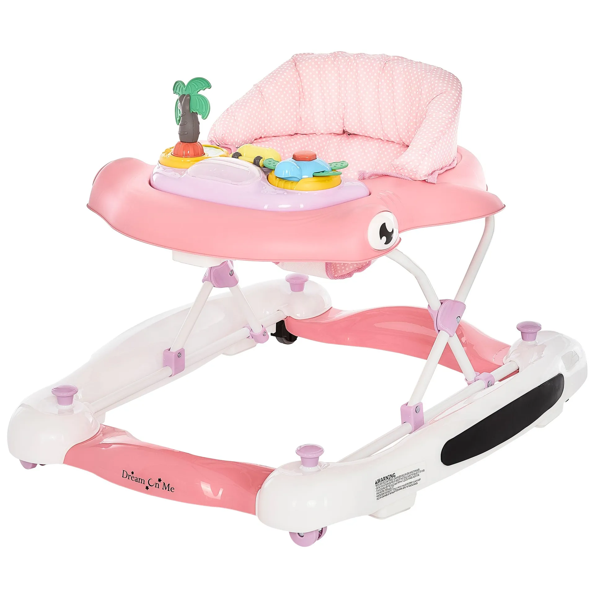 Dream On Me Aloha Fun 2-in-1 Baby Walker