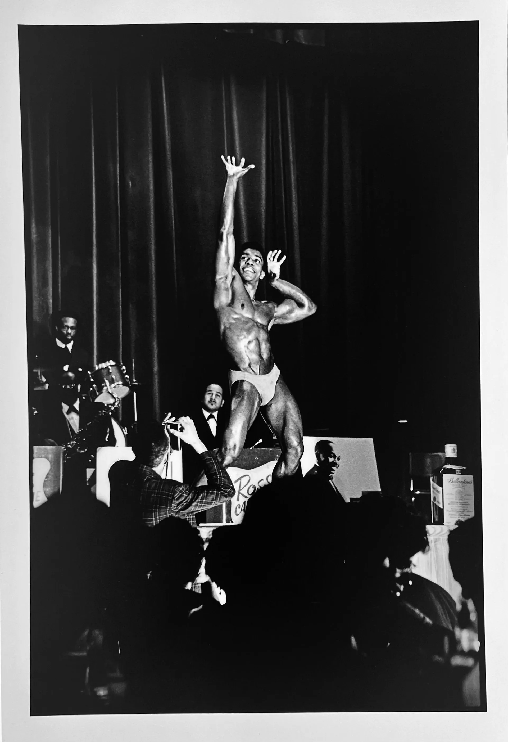 Leonard Freed Mr. Harlem, Photograph of African-American Body Builder, New York City 1960s 1963