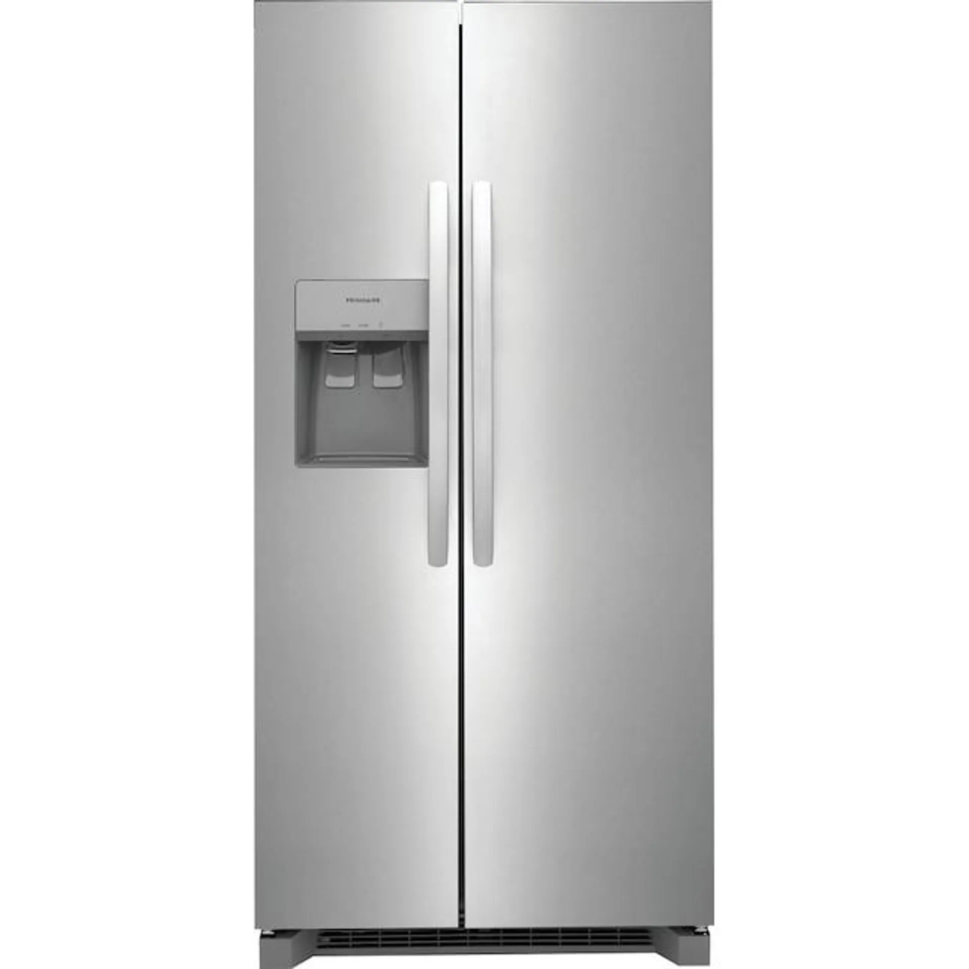 Frigidaire 22.3-cu ft Side-by-Side Refrigerator with Ice Maker, Water and Ice Dispenser (Stainless Steel) ENERGY STAR