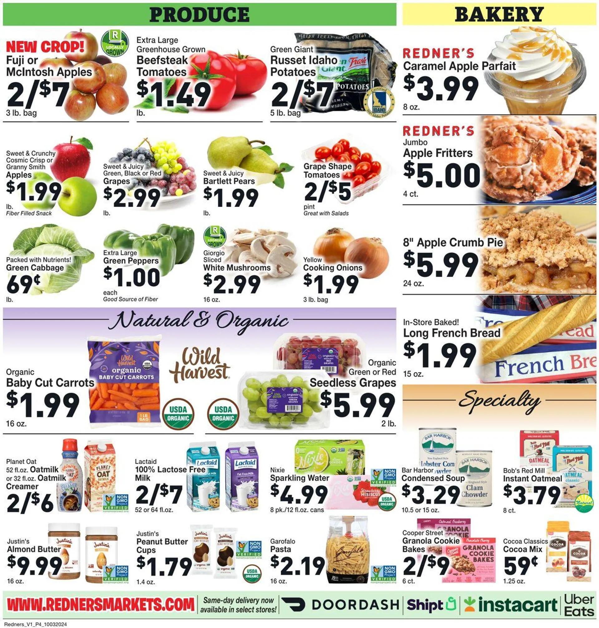 Weekly ad Redner’s Warehouse Market Current weekly ad from October 3 to October 9 2024 - Page 6