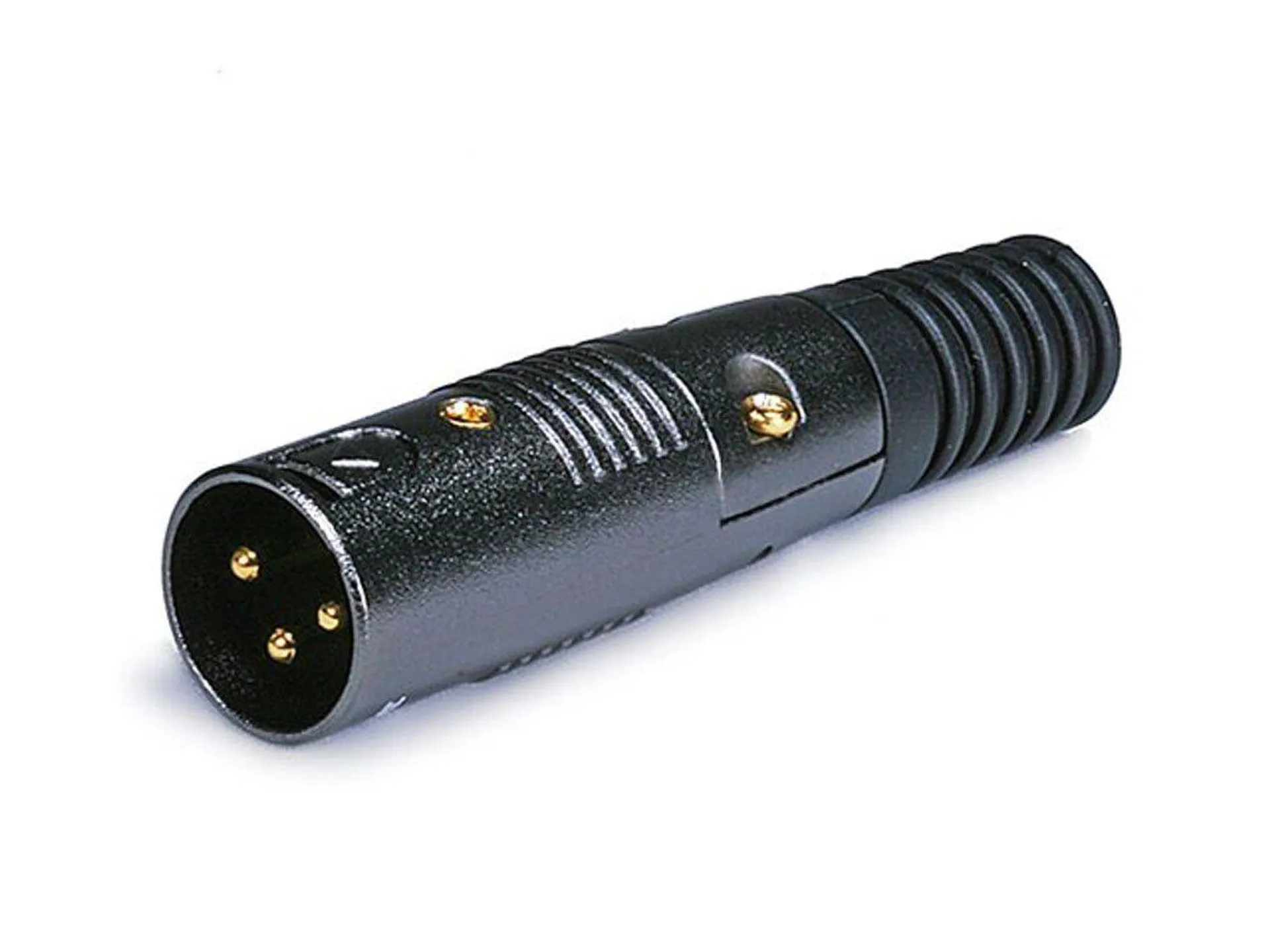 Monoprice 3-Pin XLR Male Mic Connector, Gold Plated Pins