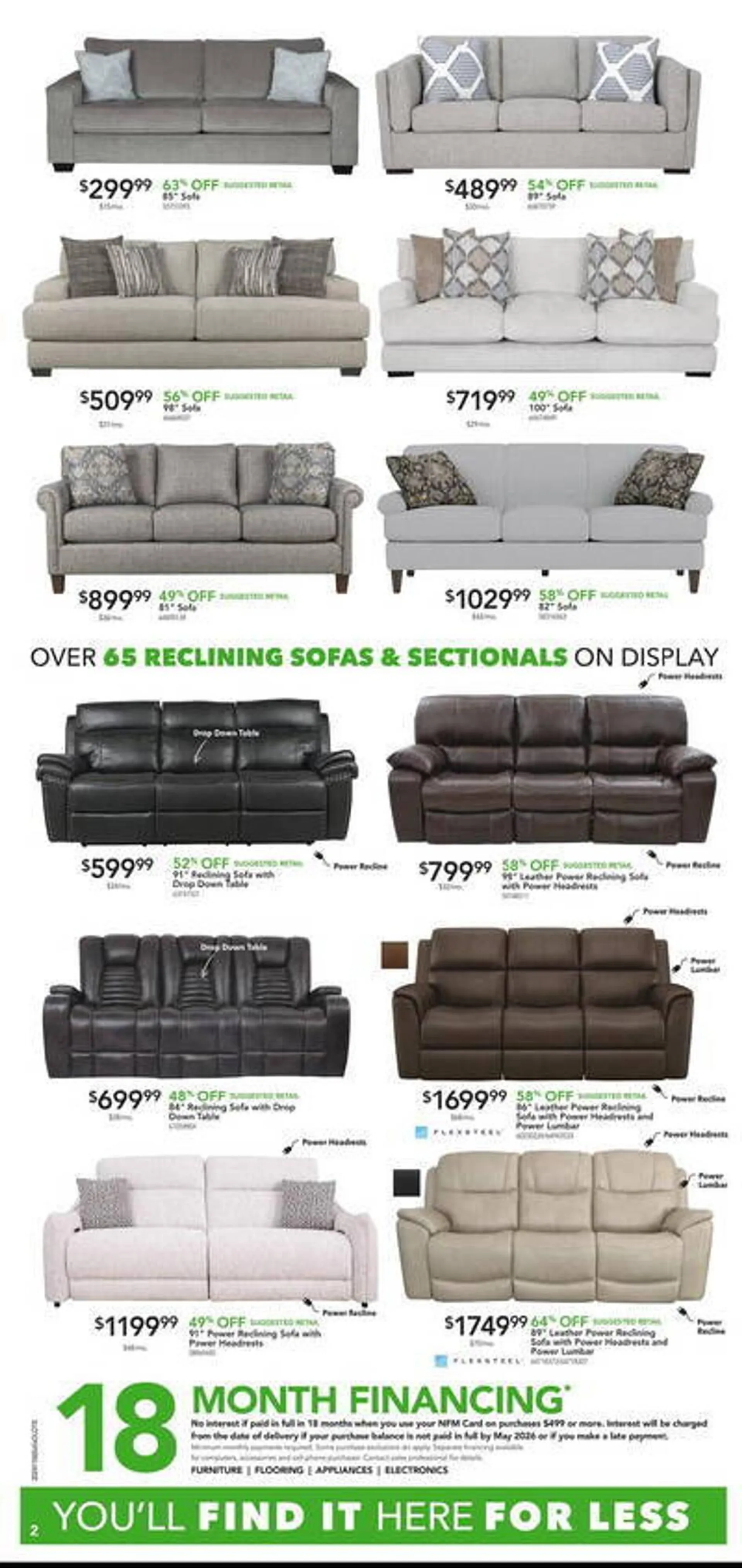 Weekly ad Nebraska Furniture Mart Weekly Ad from November 6 to November 27 2024 - Page 2