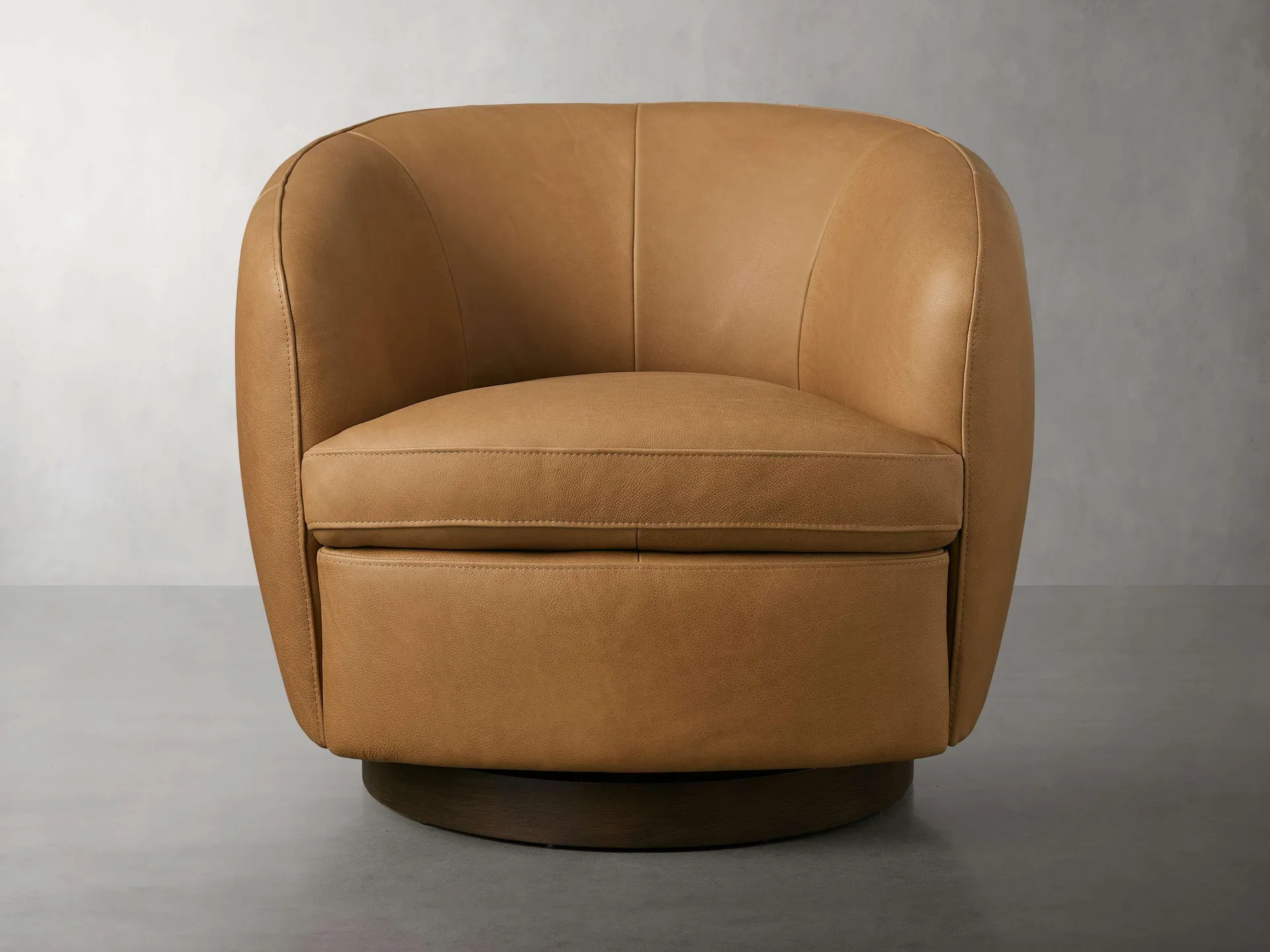Cerrito Leather Swivel Chair