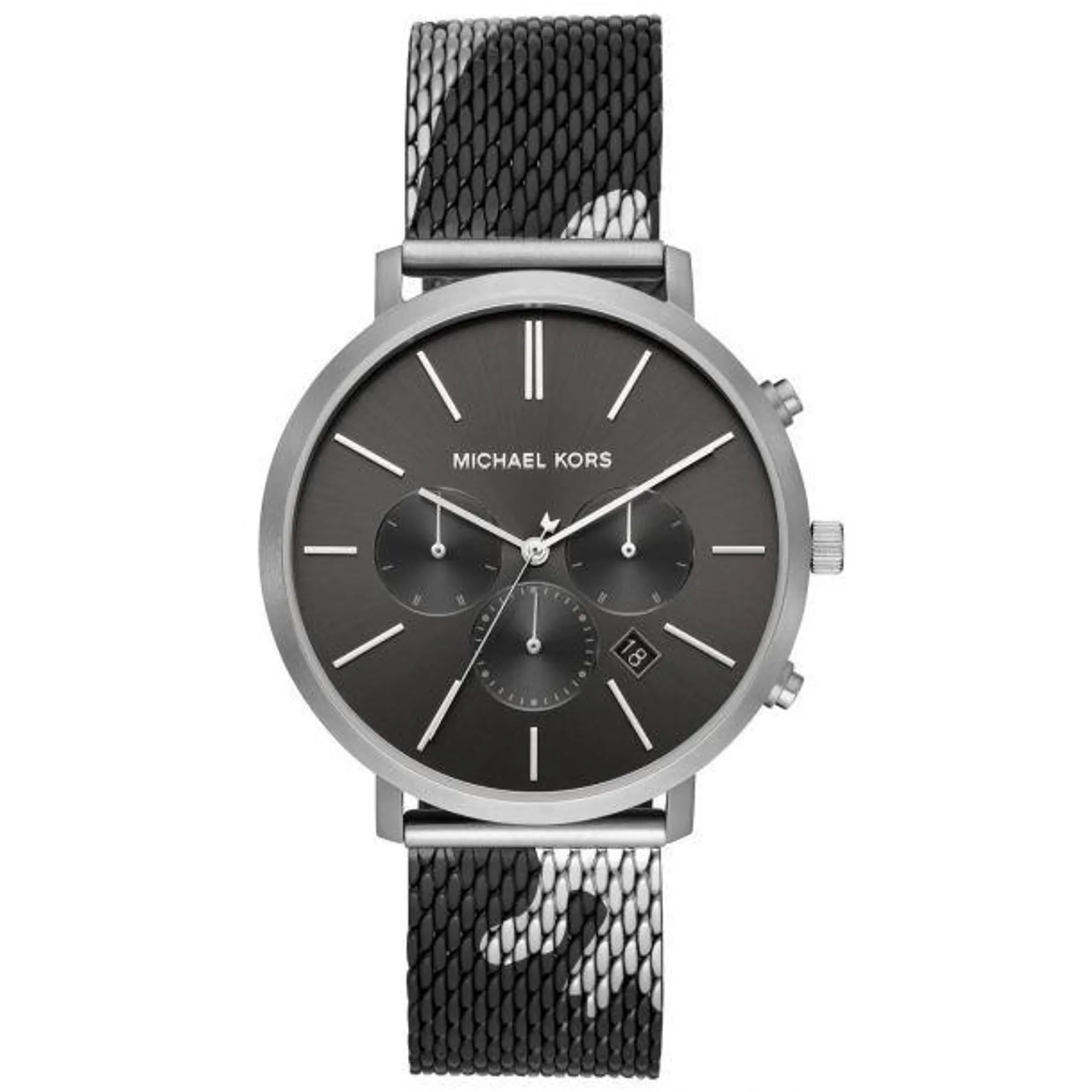 Michael Kors Men's Bracelet Watch - Blake Camo Stainless Steel