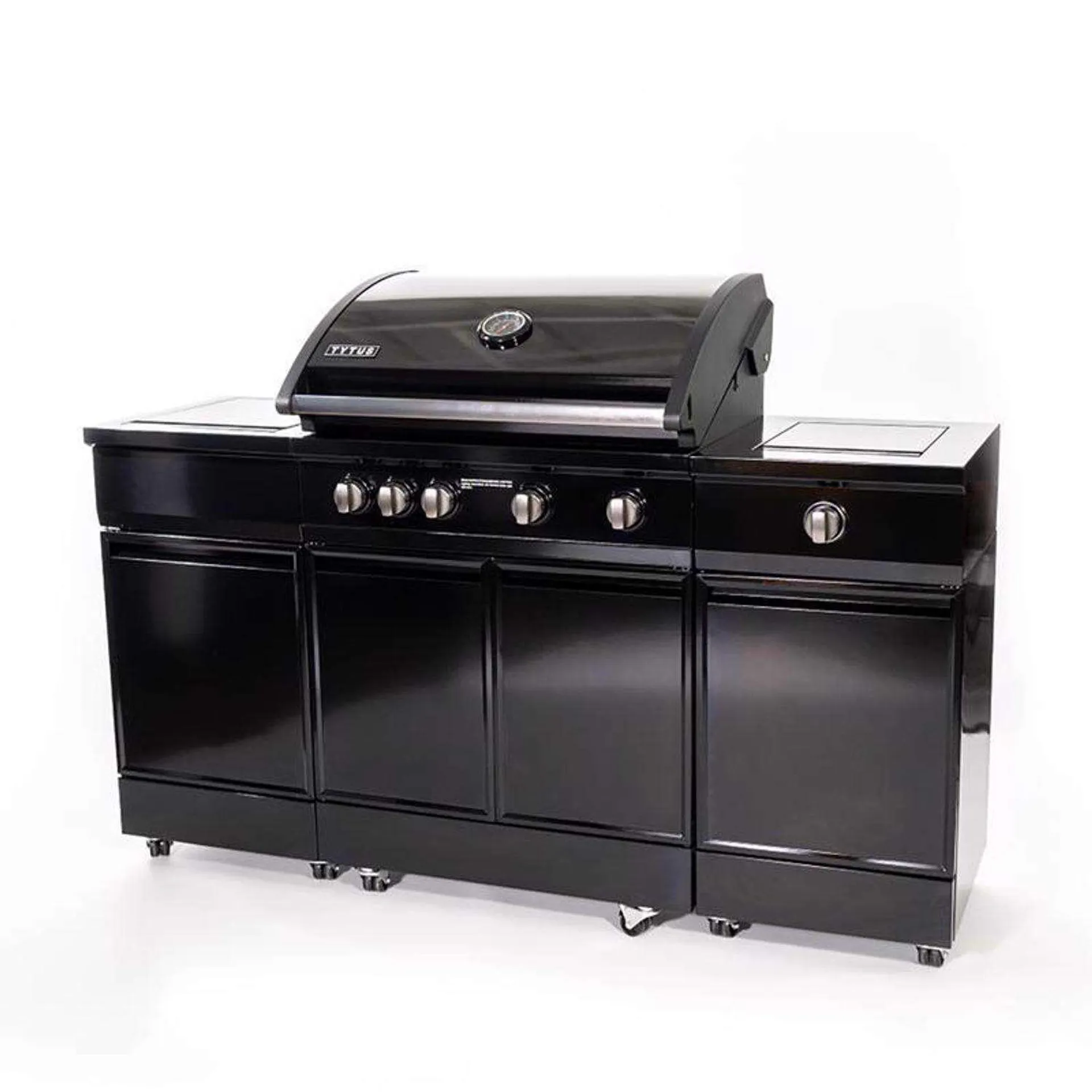 TYTUS 4 Burner Liquid Propane Grill Black