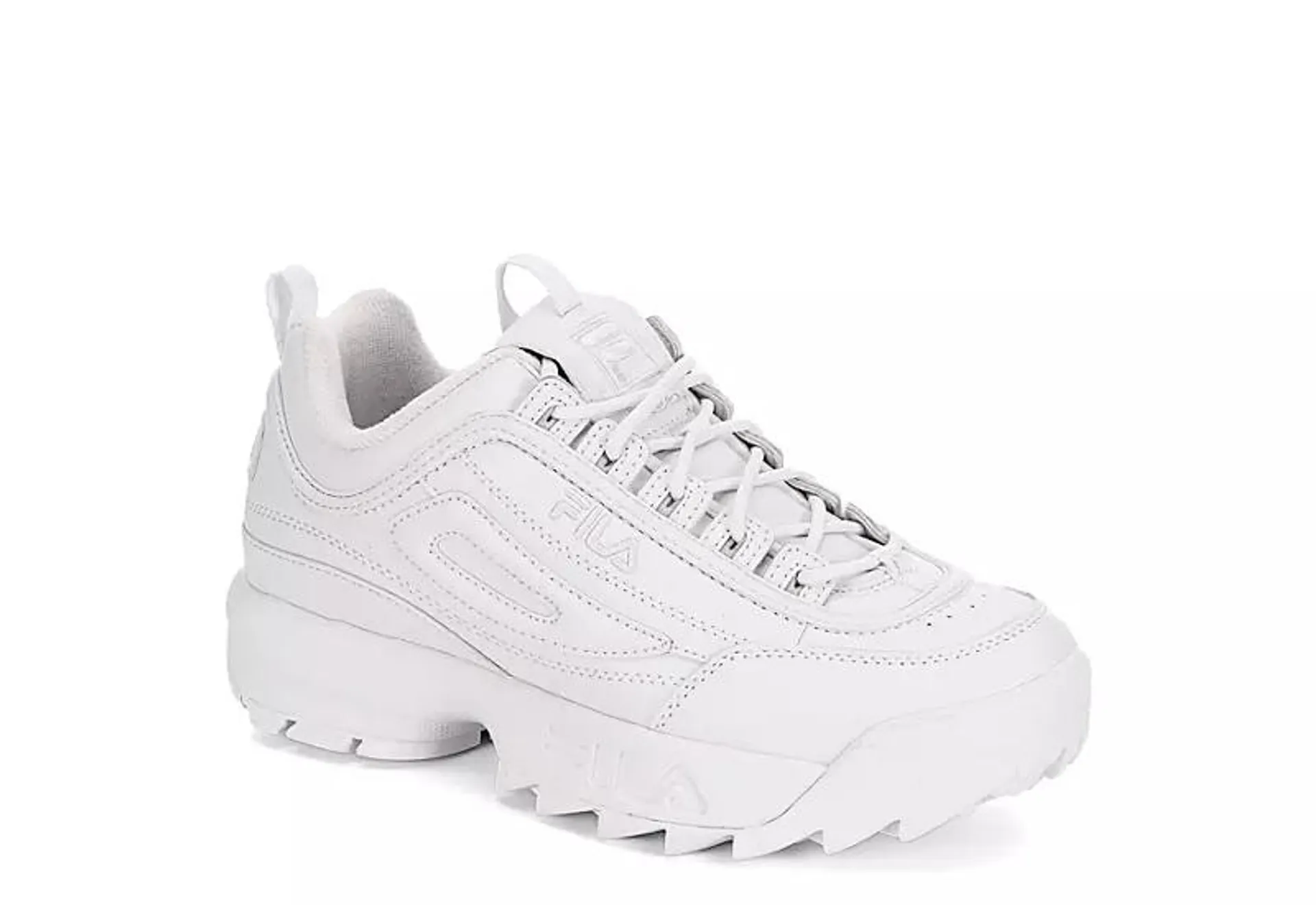 Fila Womens Disruptor Ii Sneaker - White