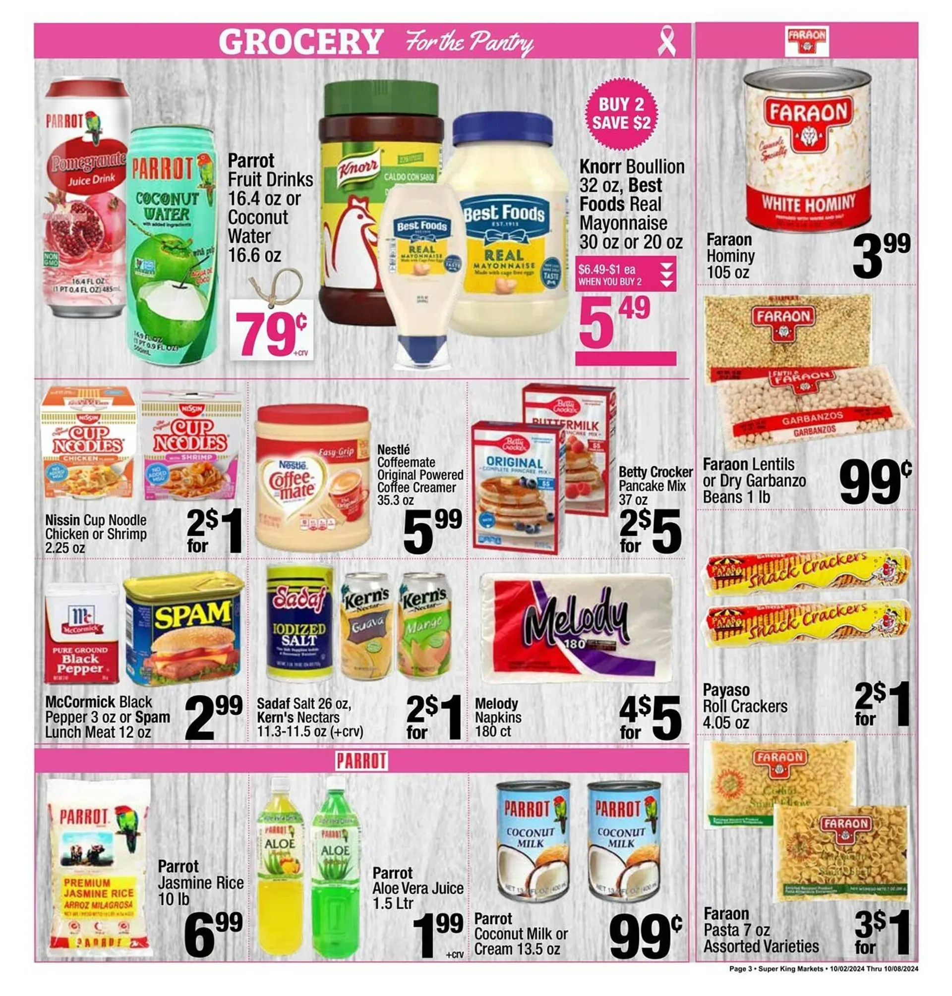 Weekly ad Super King Markets Weekly Ad from October 2 to October 8 2024 - Page 3