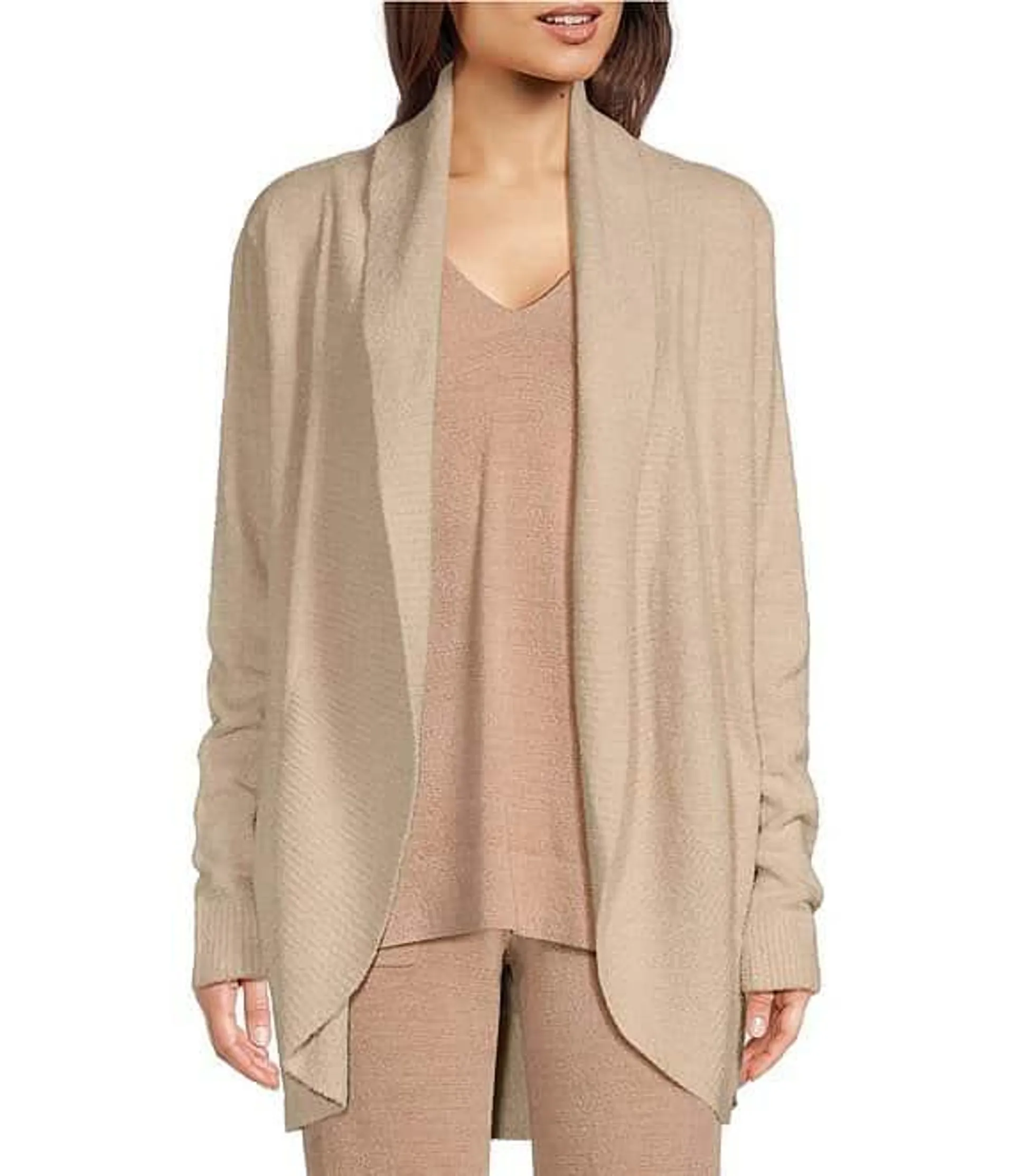 Bamboo Long Sleeve CozyChic® Lite Circle Lounge Cardigan