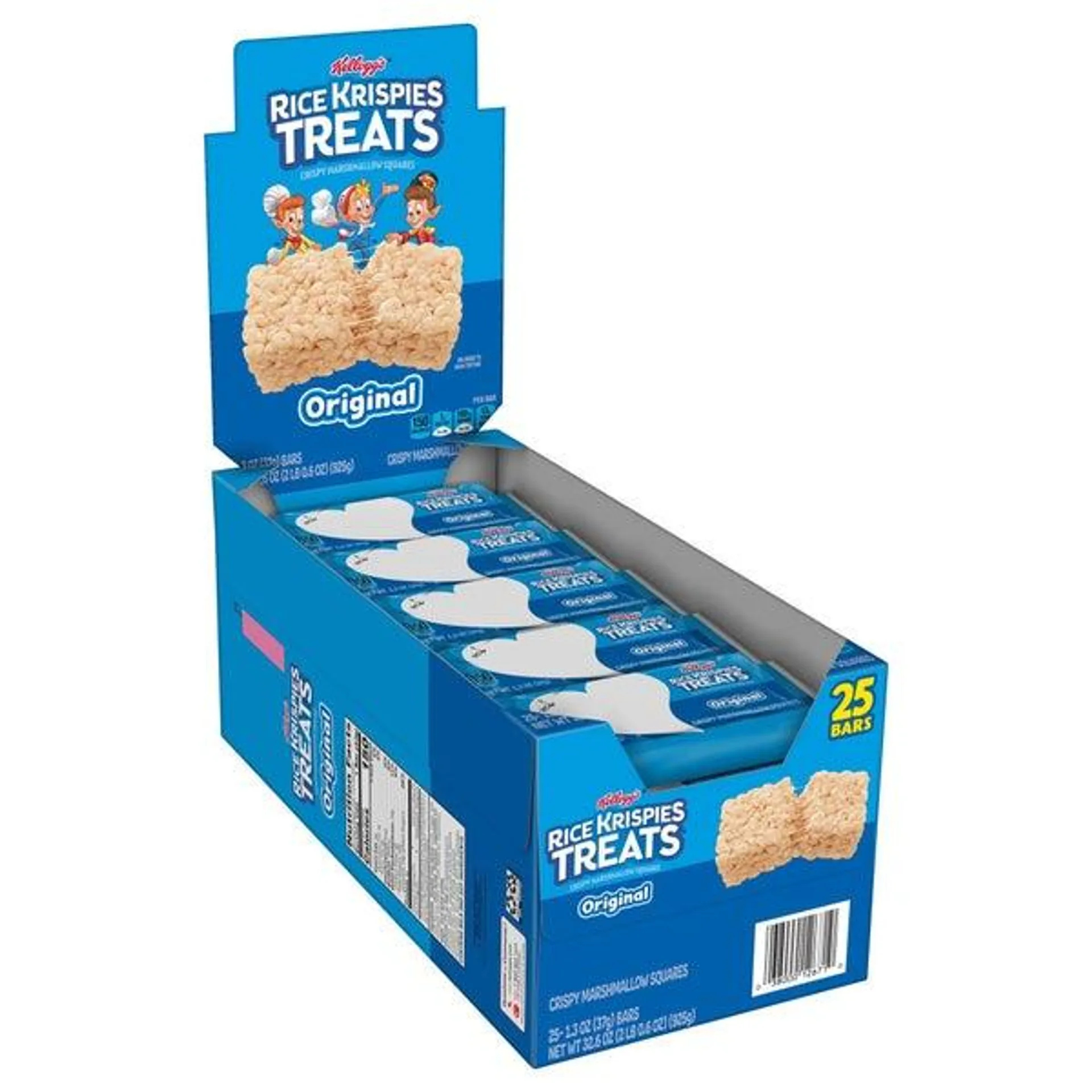 Kellogg's Rice Krispie Treats, 1.3 oz, 25-count