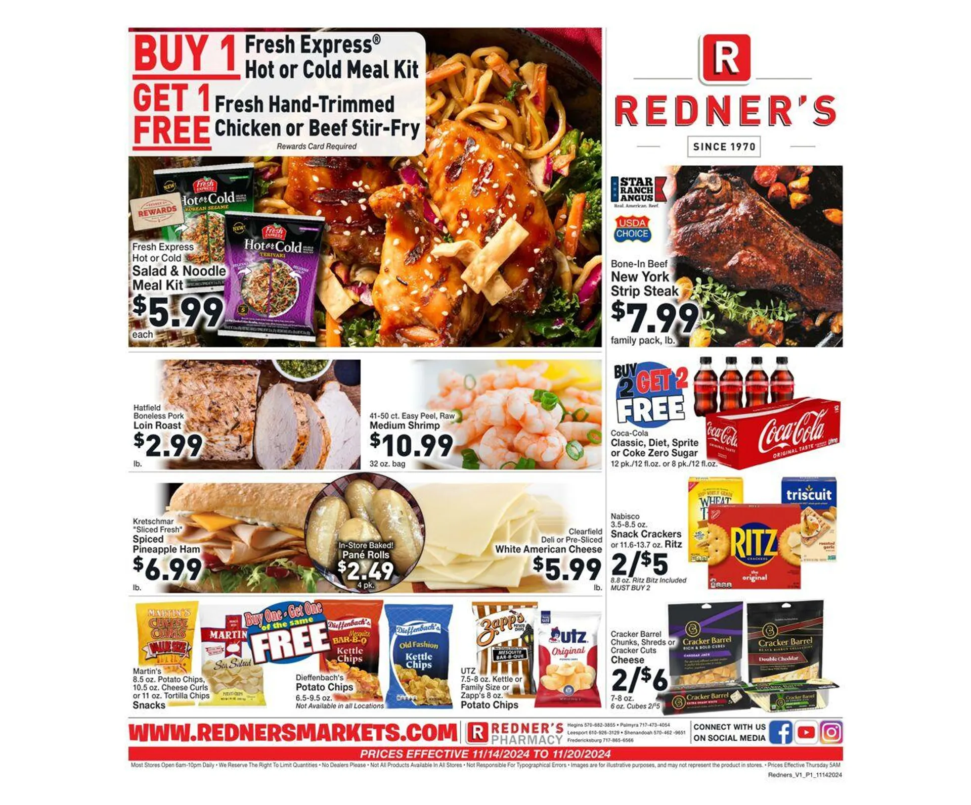 Redner’s Warehouse Market Current weekly ad - 1