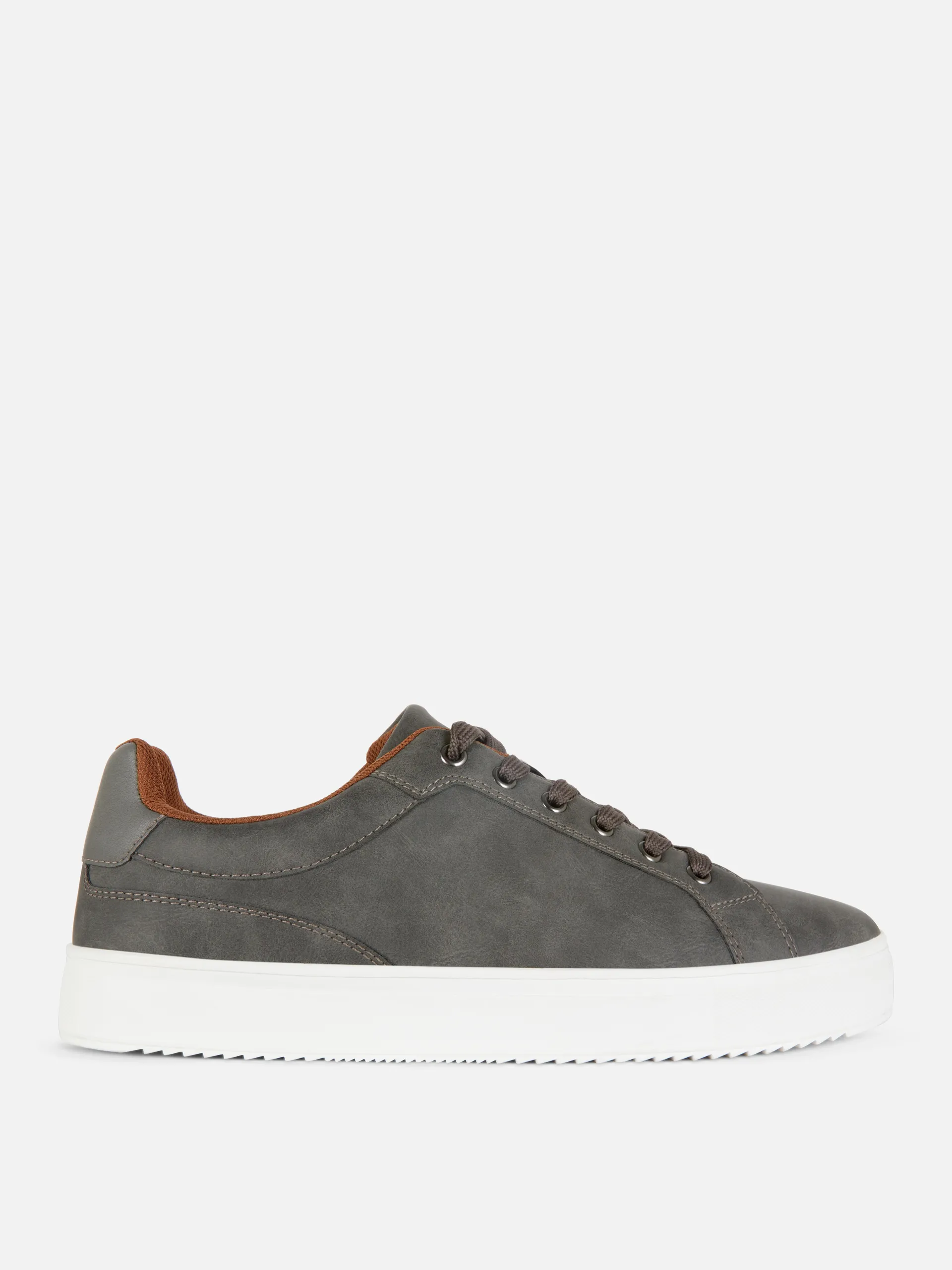 Faux Suede Low-Top Trainers