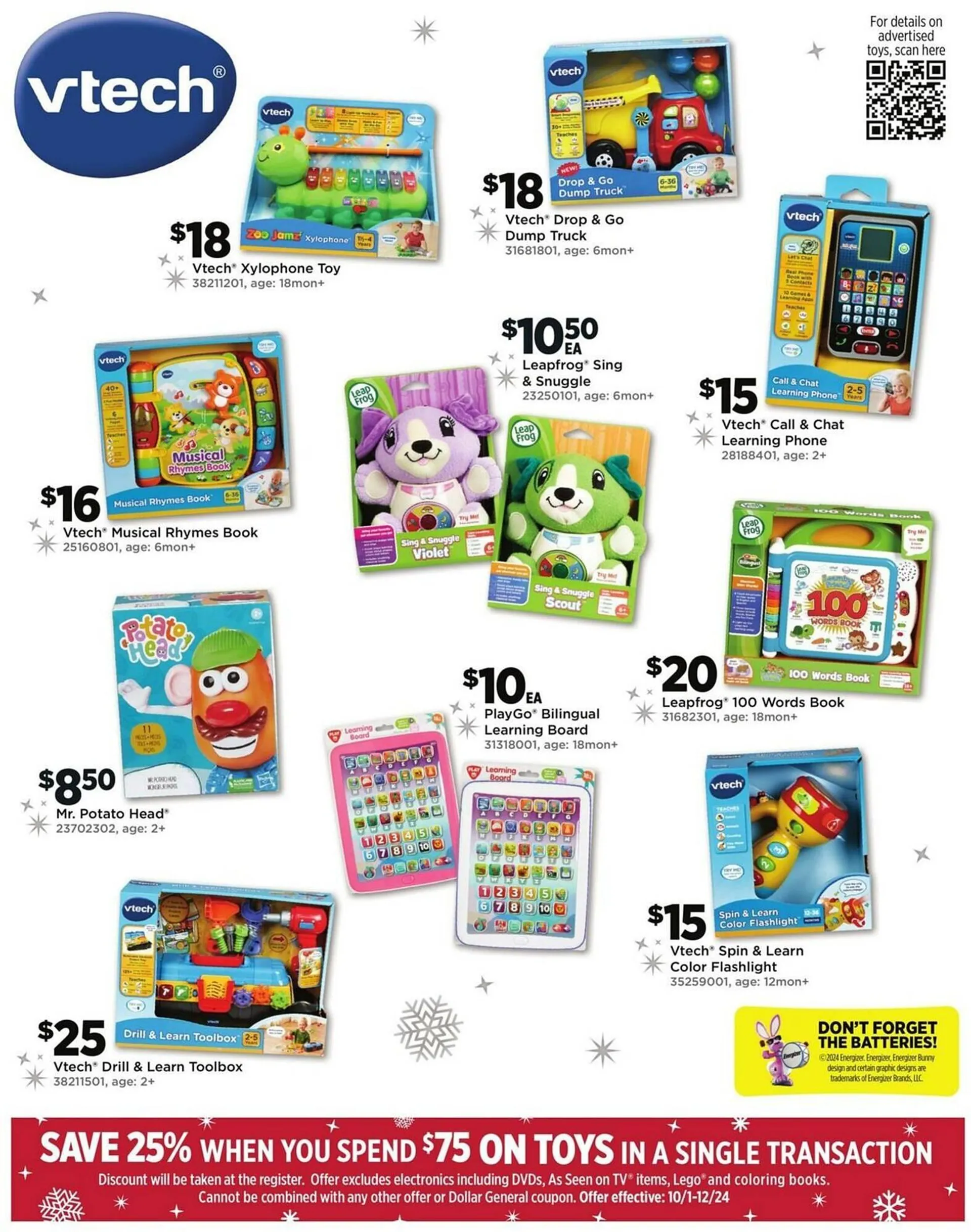 Weekly ad Dollar General Weekly Ad from October 21 to December 24 2024 - Page 6