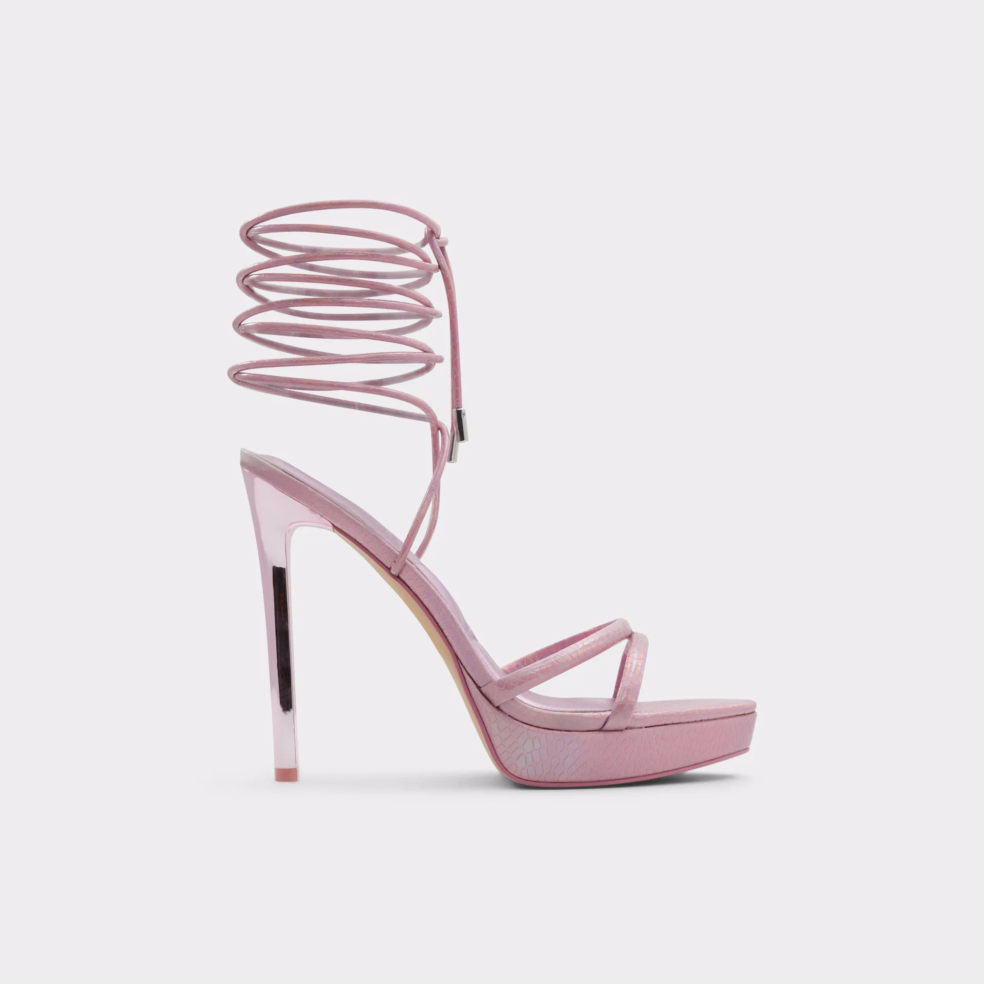 Strappy heeled sandal - Platform