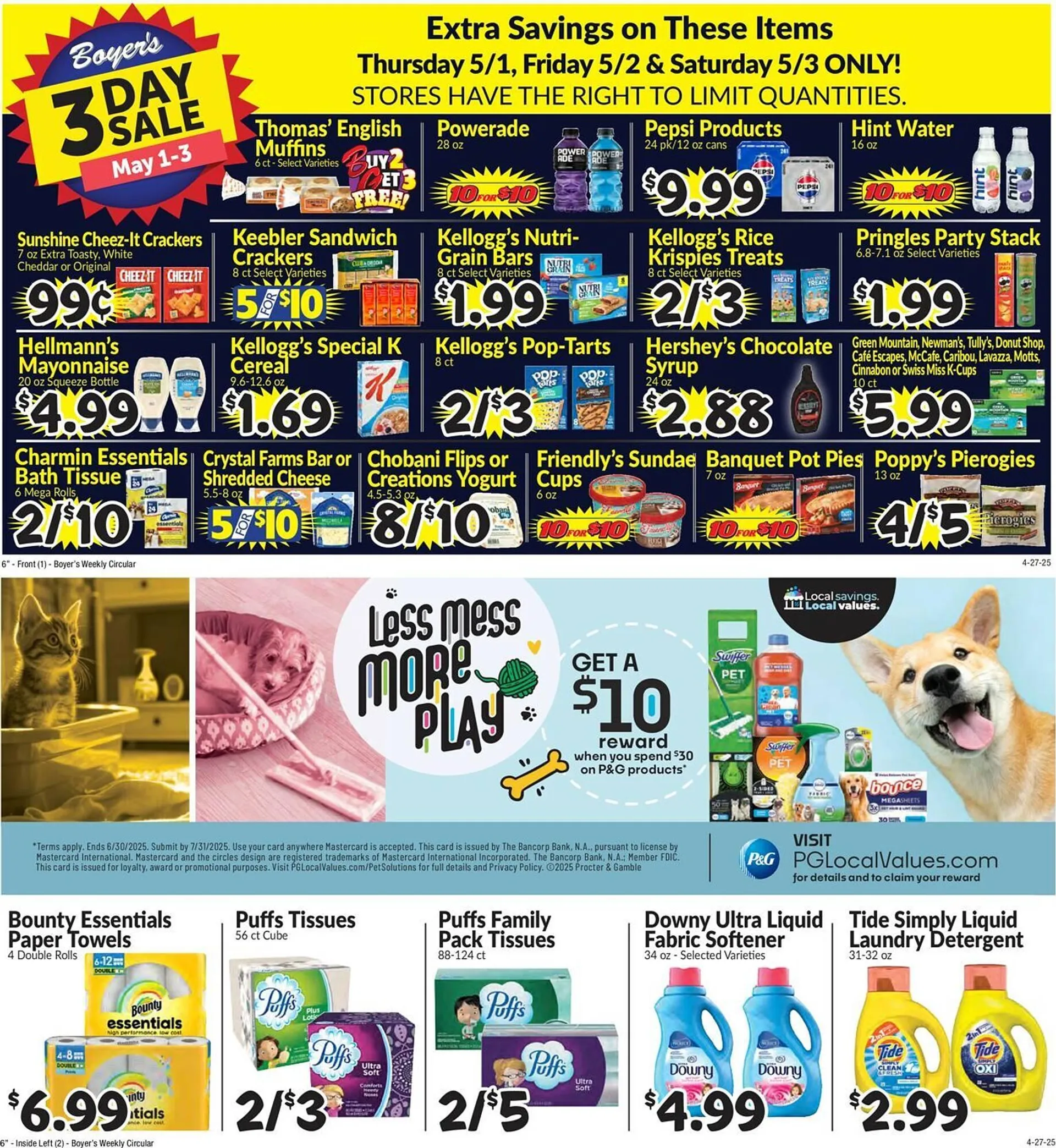 Boyers Food Markets Weekly Ad - 1