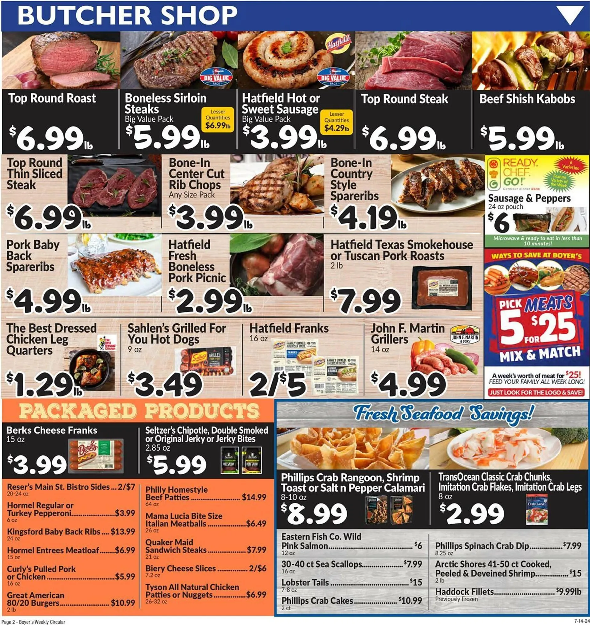 Weekly ad Boyer's Food Markets Weekly Ad from July 14 to July 20 2024 - Page 4