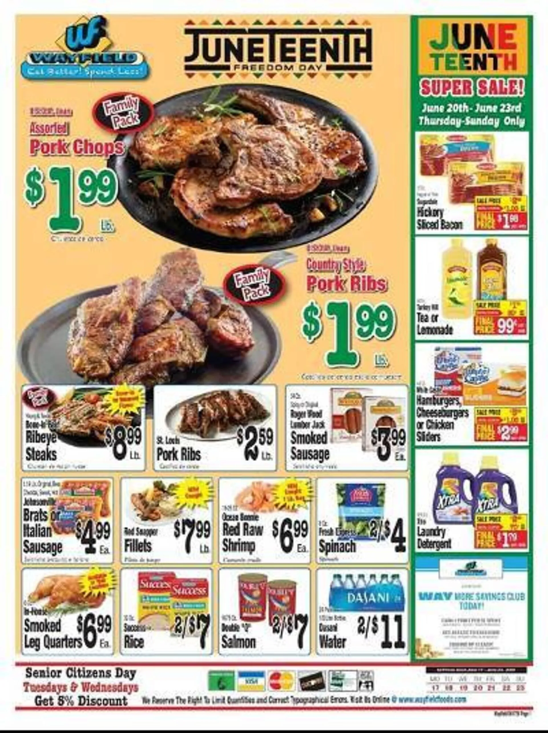 Wayfield Weekly Ad - 1