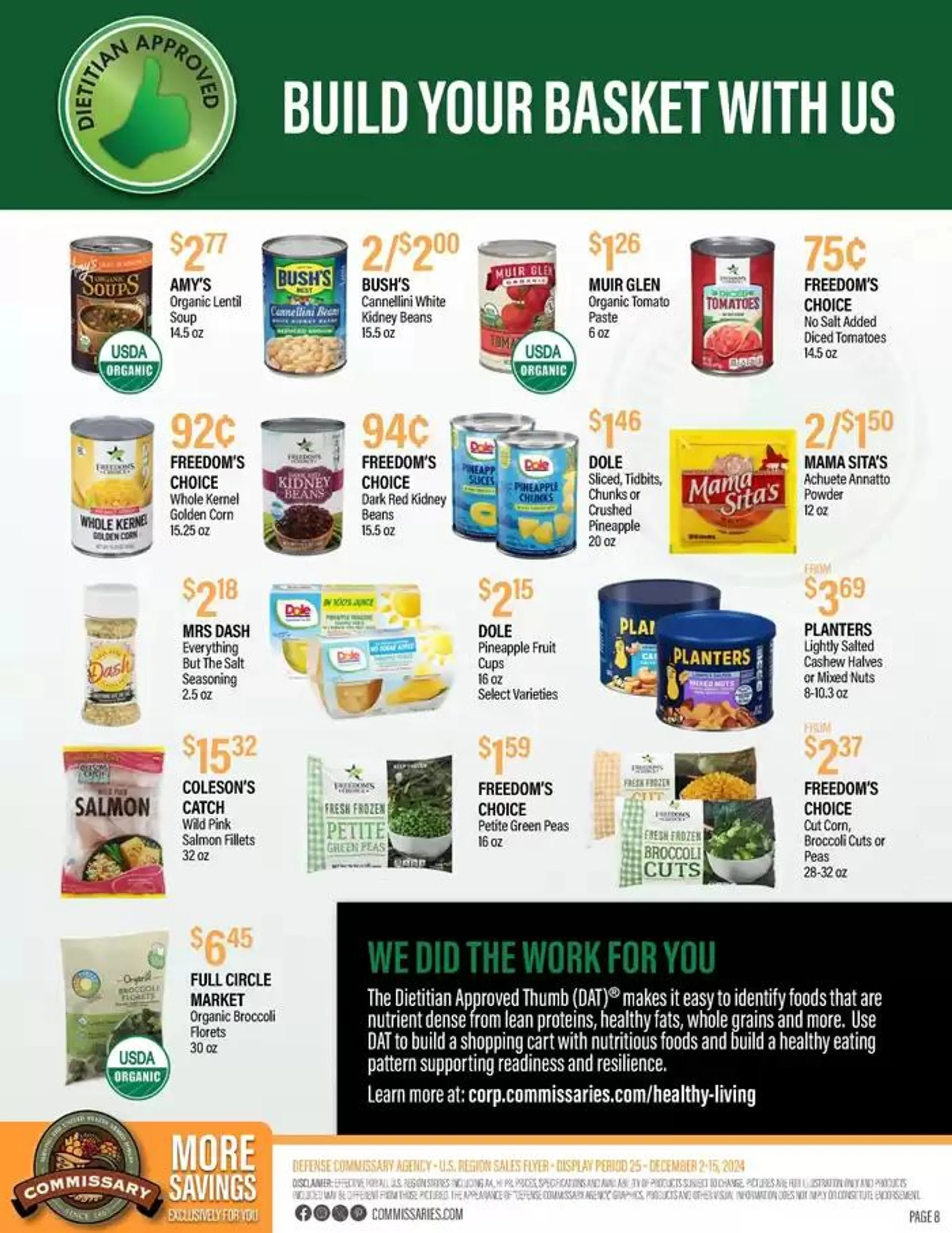 Weekly ad Flyer Commissary from December 2 to December 15 2024 - Page 8