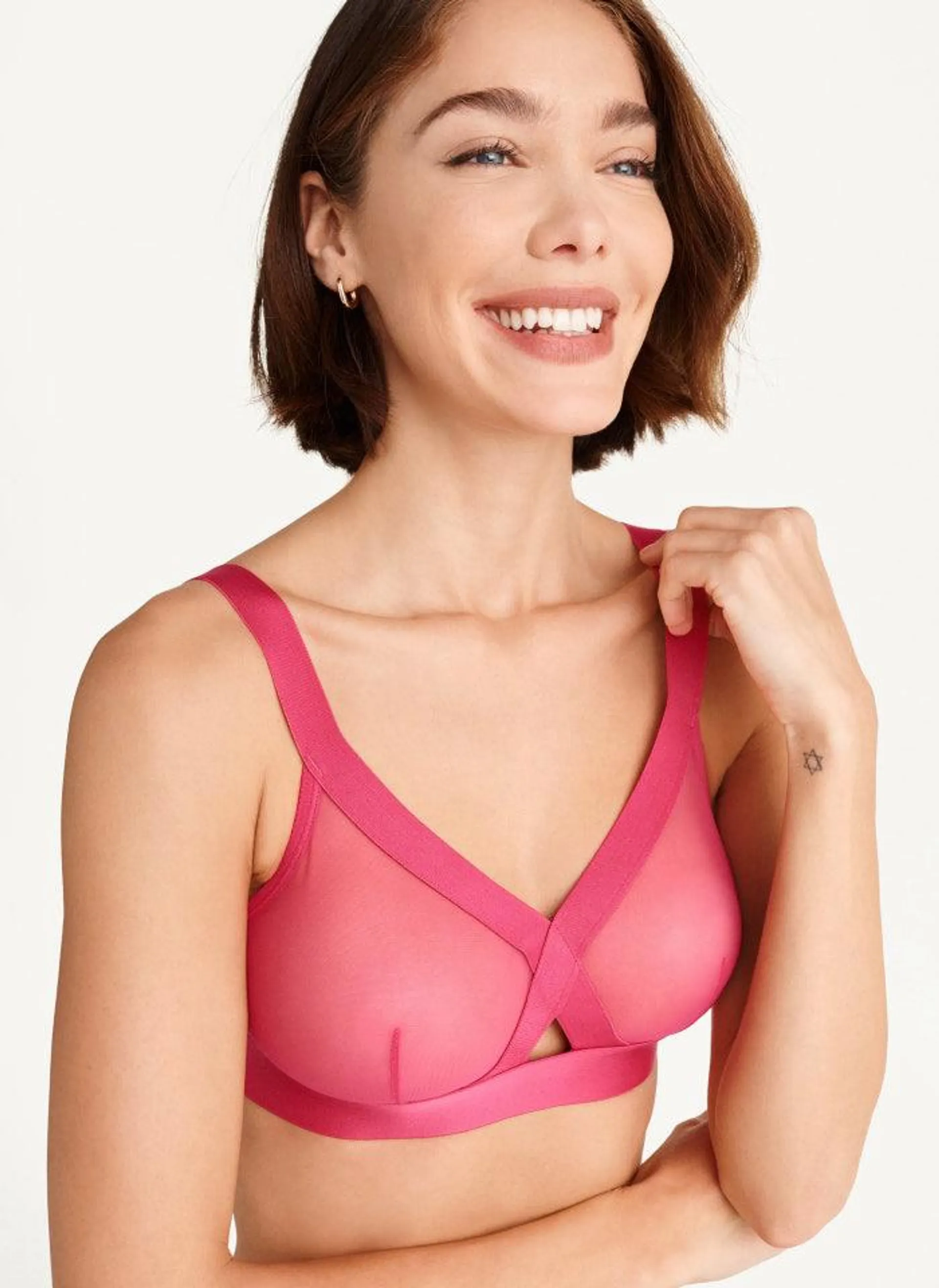 Sheers Triangle Bralette