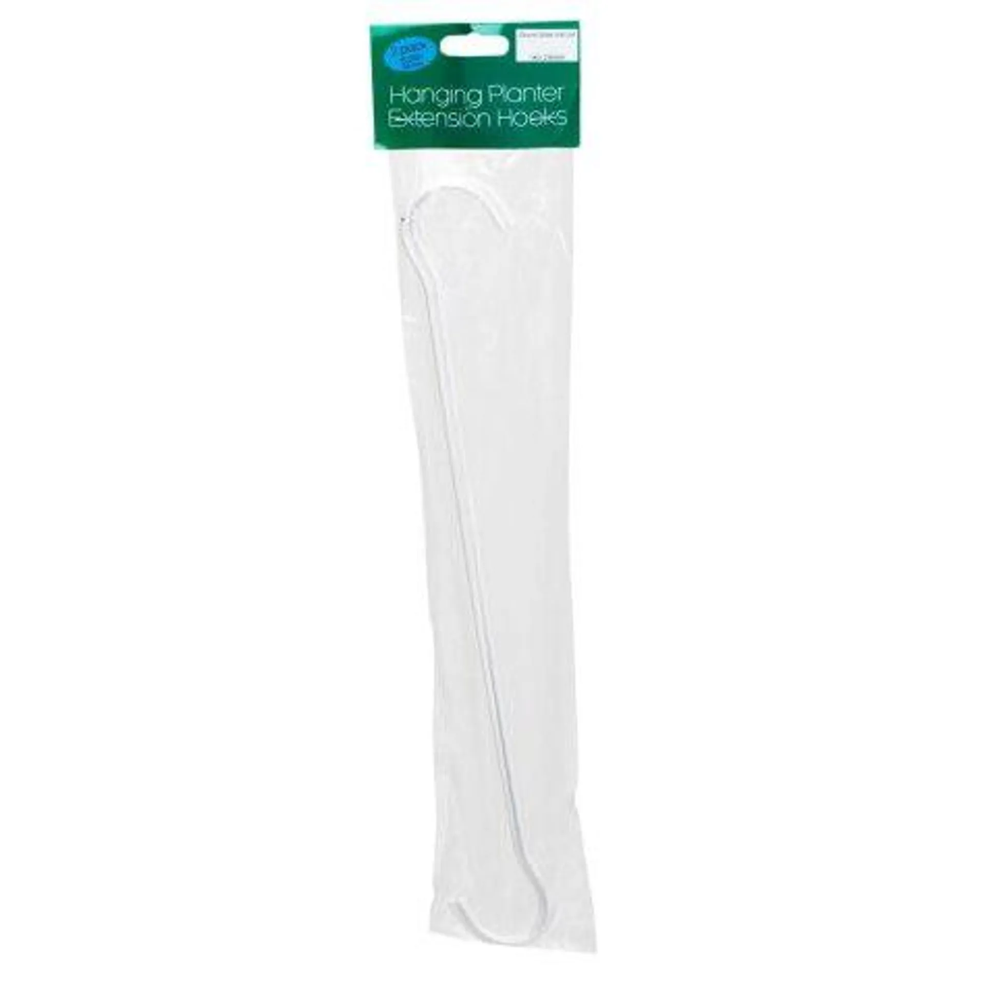 15.25" Hanging Planter Extension Hook Set, 2-pack