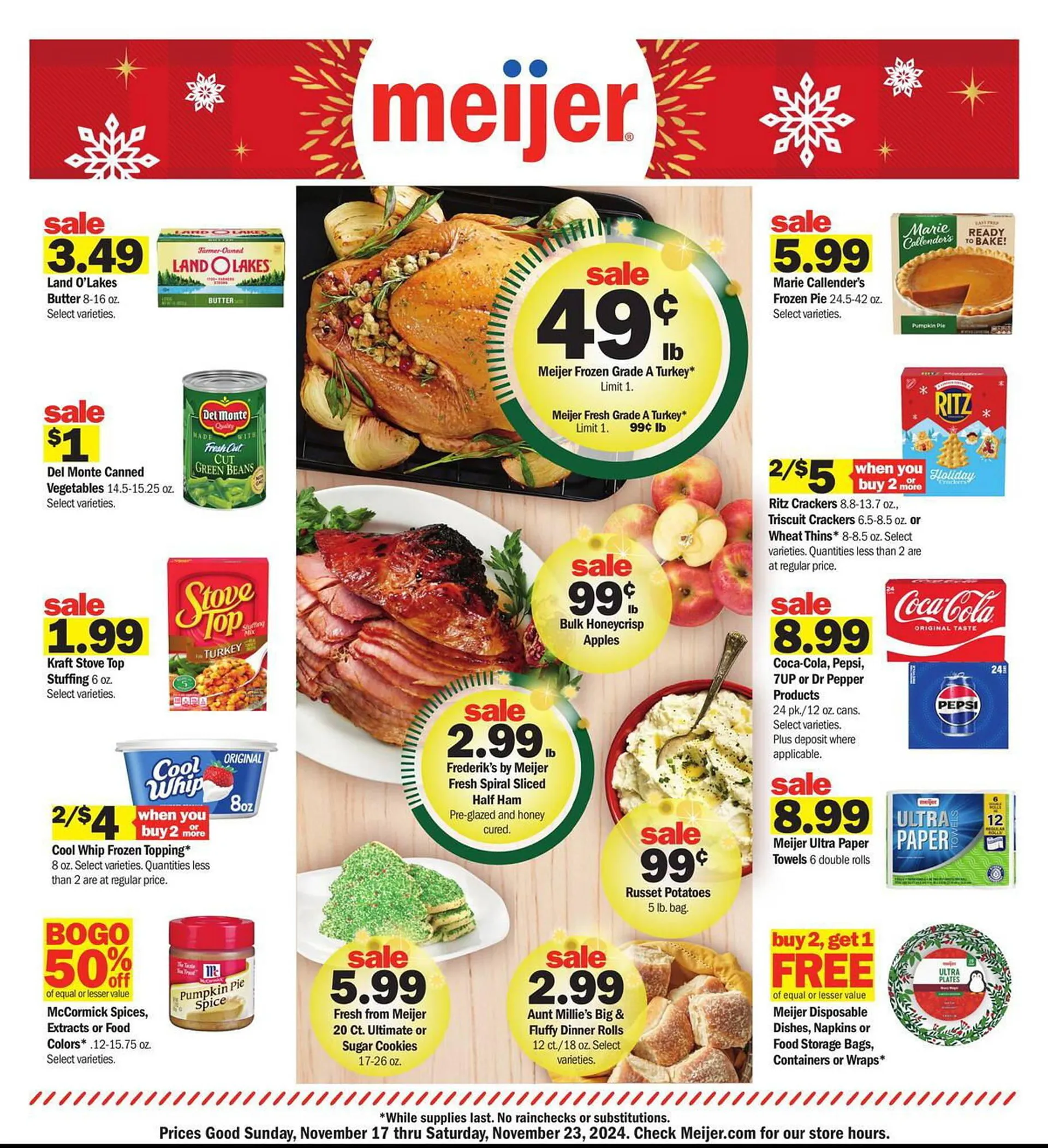 Meijer Weekly Ad - 1