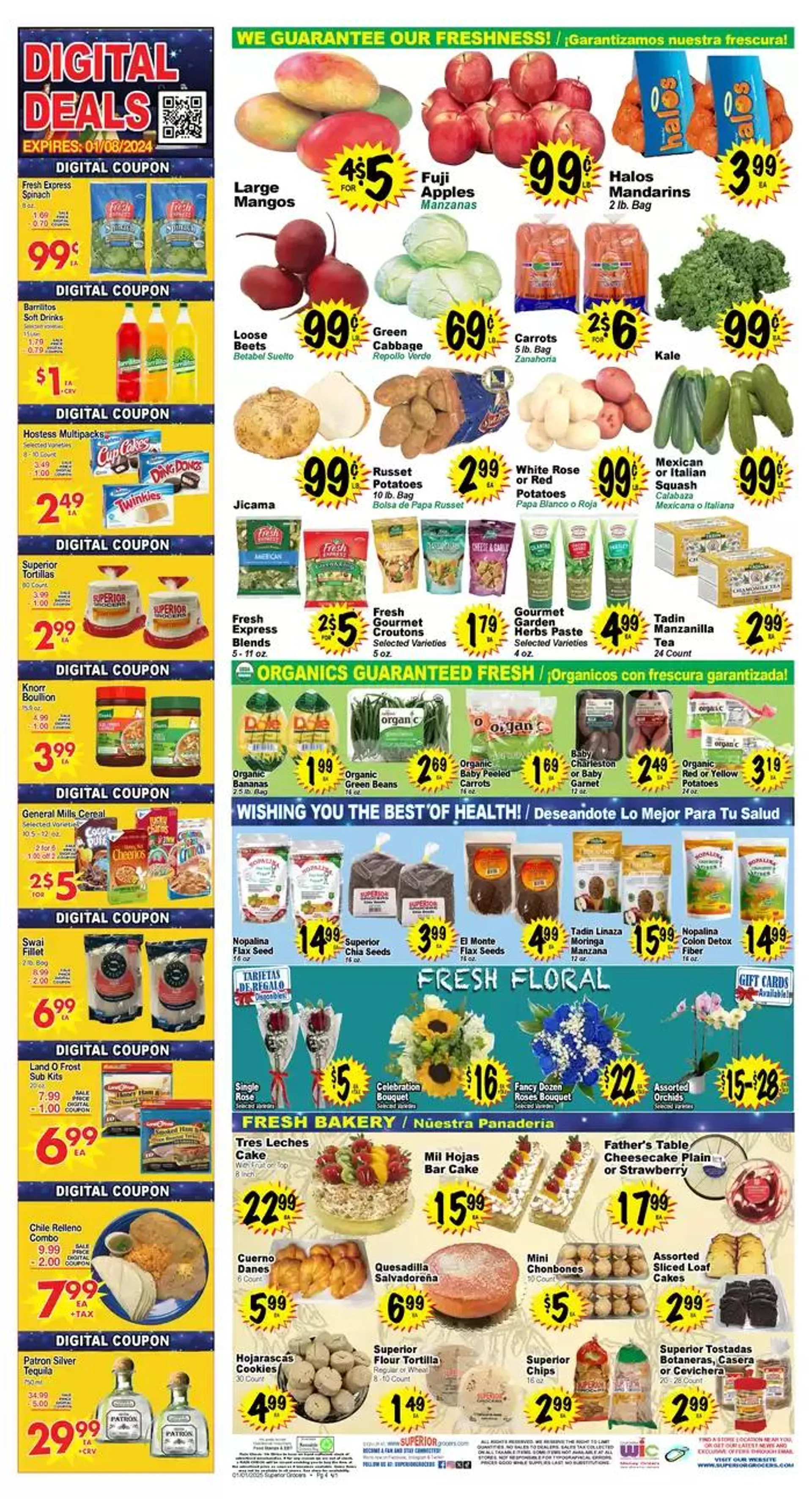 Weekly ad Weekly specials Superior Grocers from January 1 to January 7 2025 - Page 4