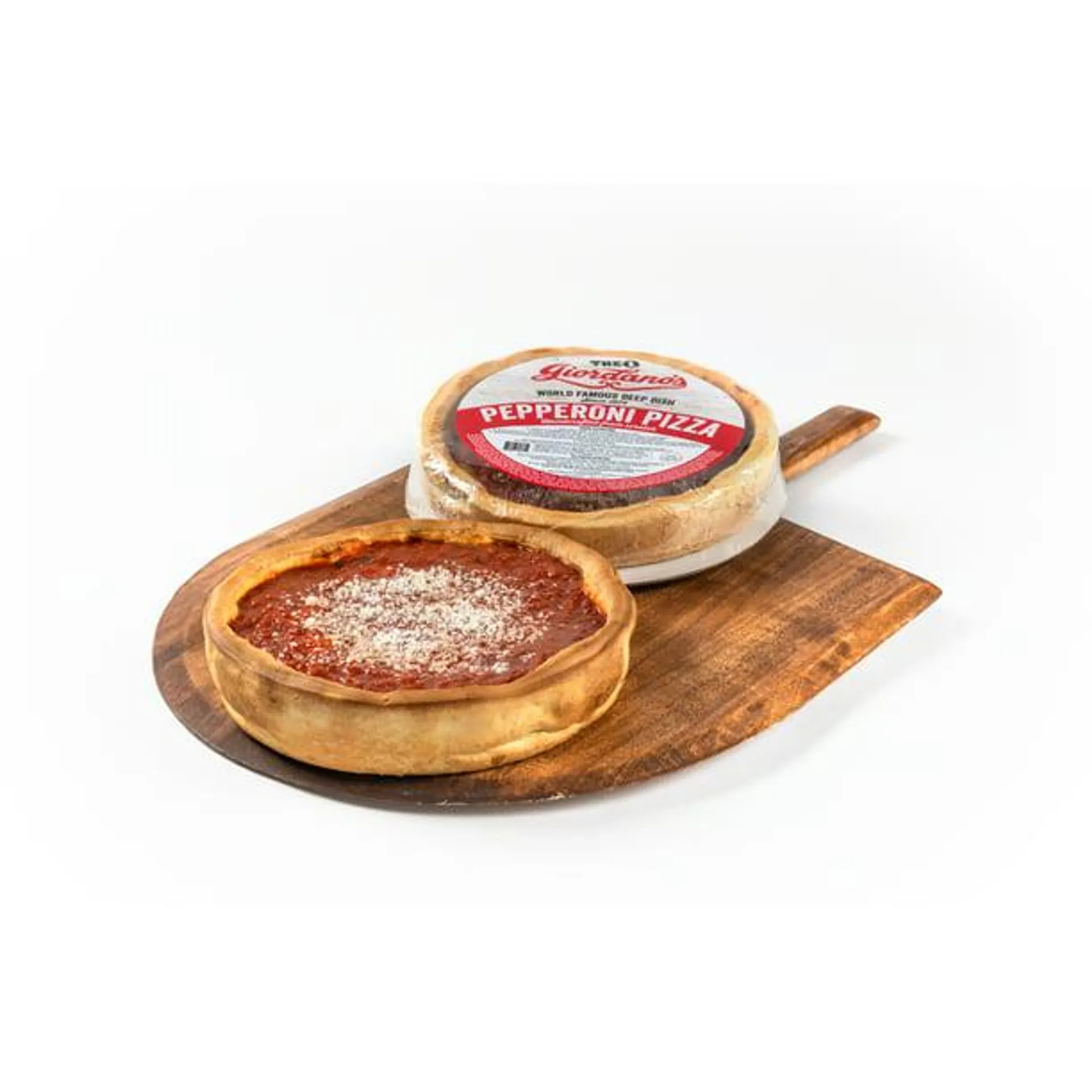 Giordano's Chicago Frozen 10" Deep Dish Stuffed Pizza, 2-pack (Cheese and Pepperoni)