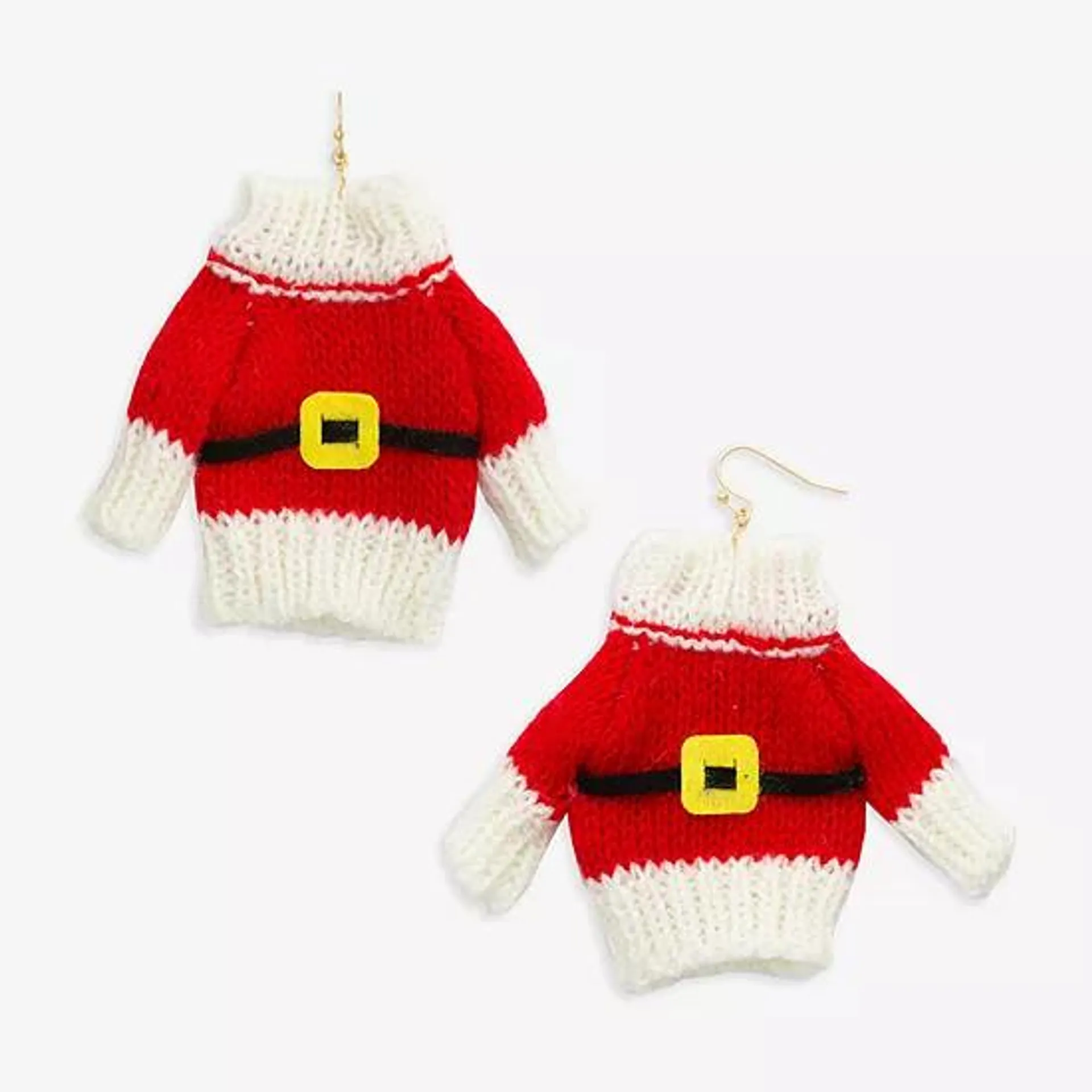 Bijoux Bar Santa Sweater Drop Earrings