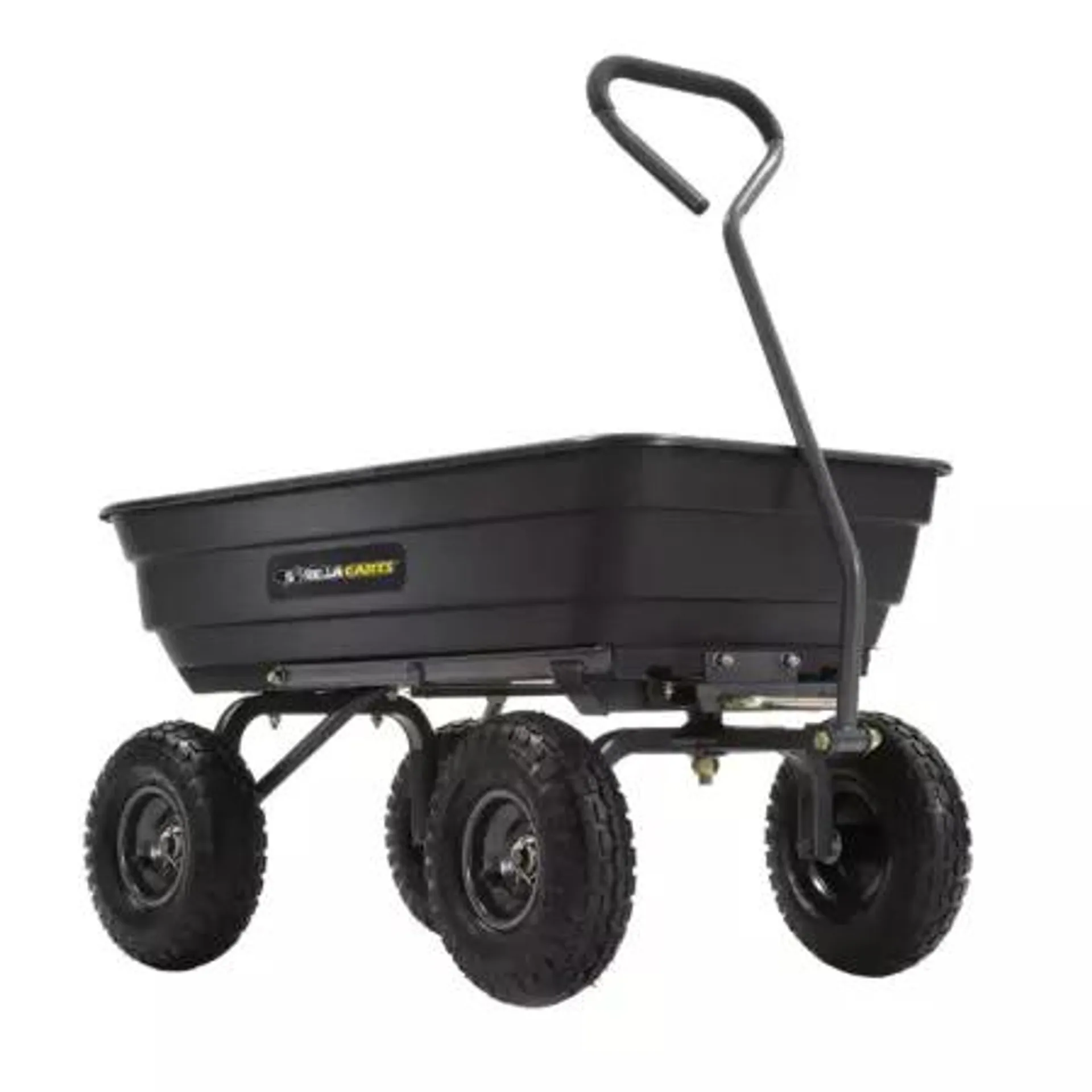 GORILLA CARTS® 4 Cu. Ft. Poly Dump Cart