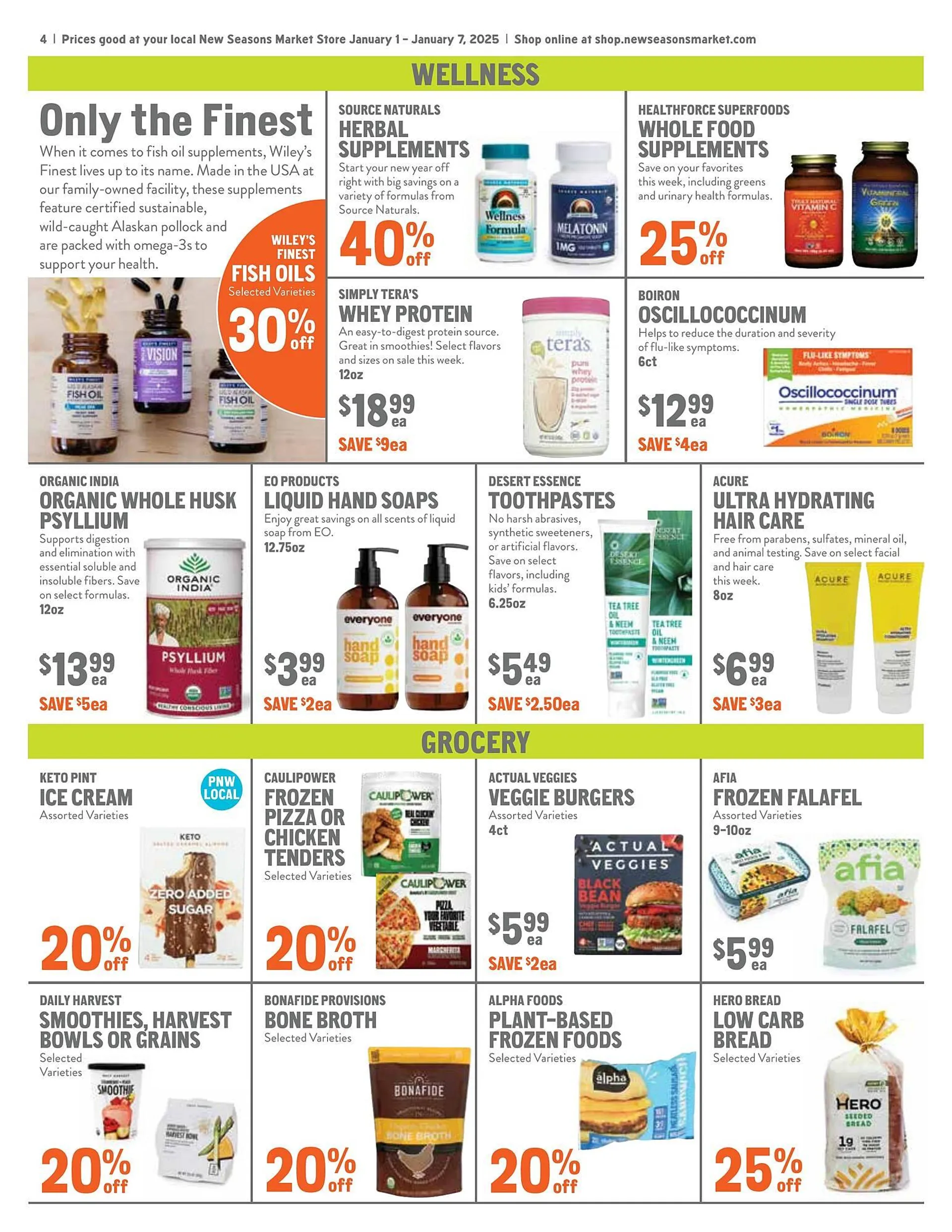 Weekly ad New Seasons Market ad from January 1 to January 7 2025 - Page 4